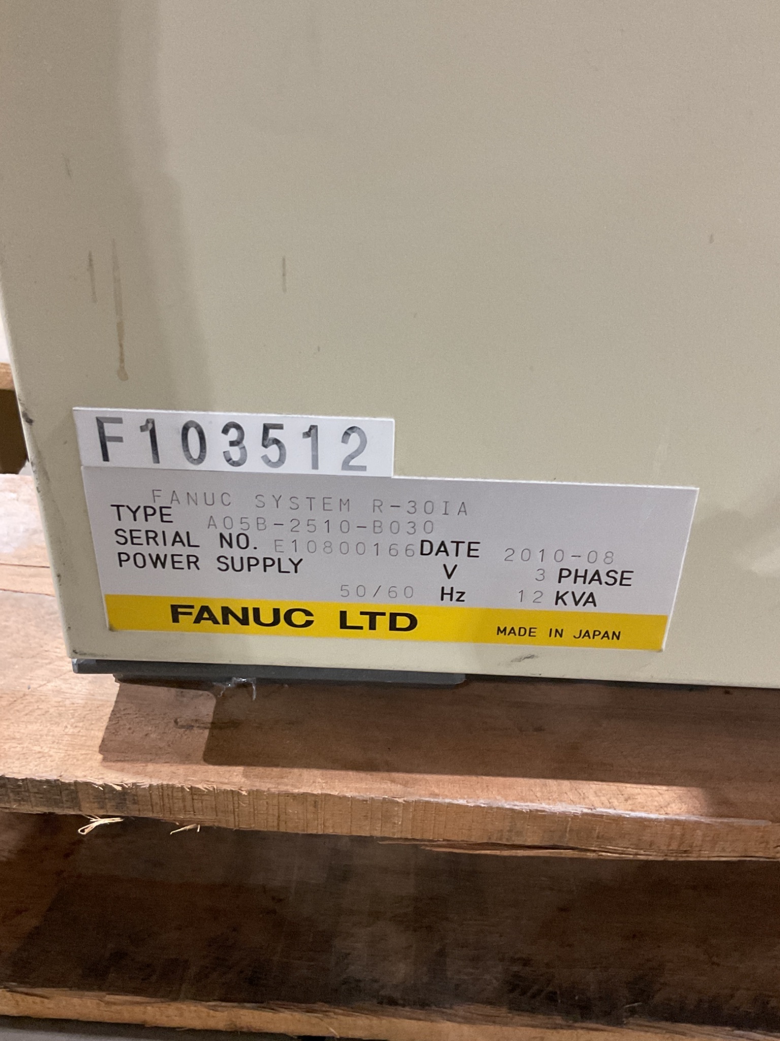 FANUC R-2000IB/165F Complete w/ R30IA CONTROLLER - USED 4