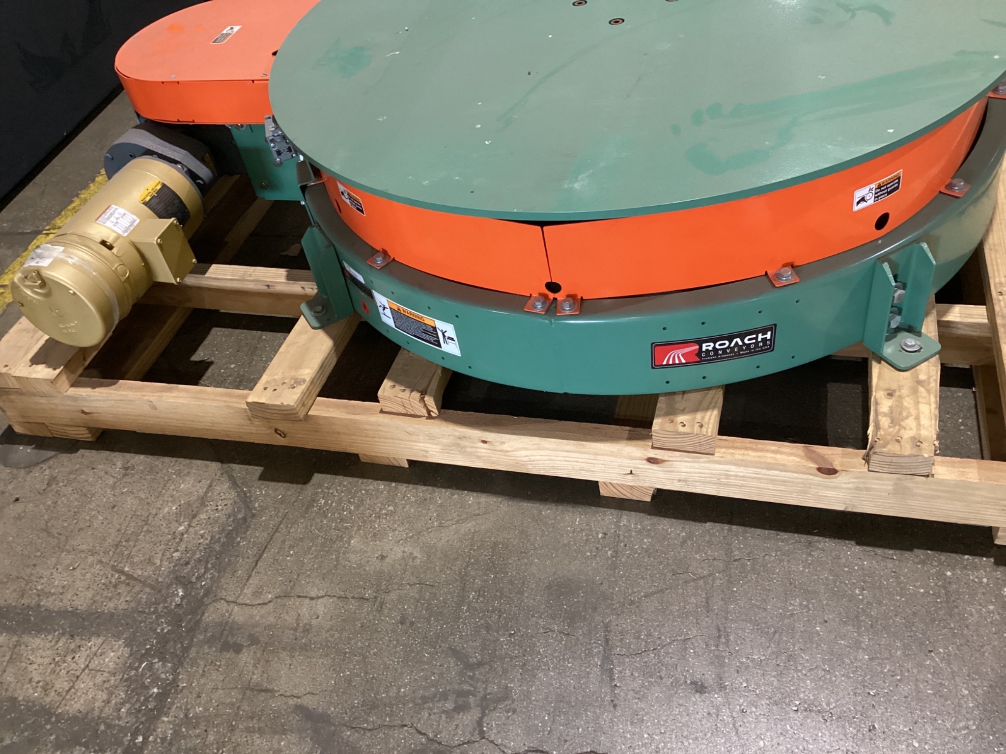 ROACH IPT Powered Industrial Turntable 4000 lb 3/4 HP NEW 1