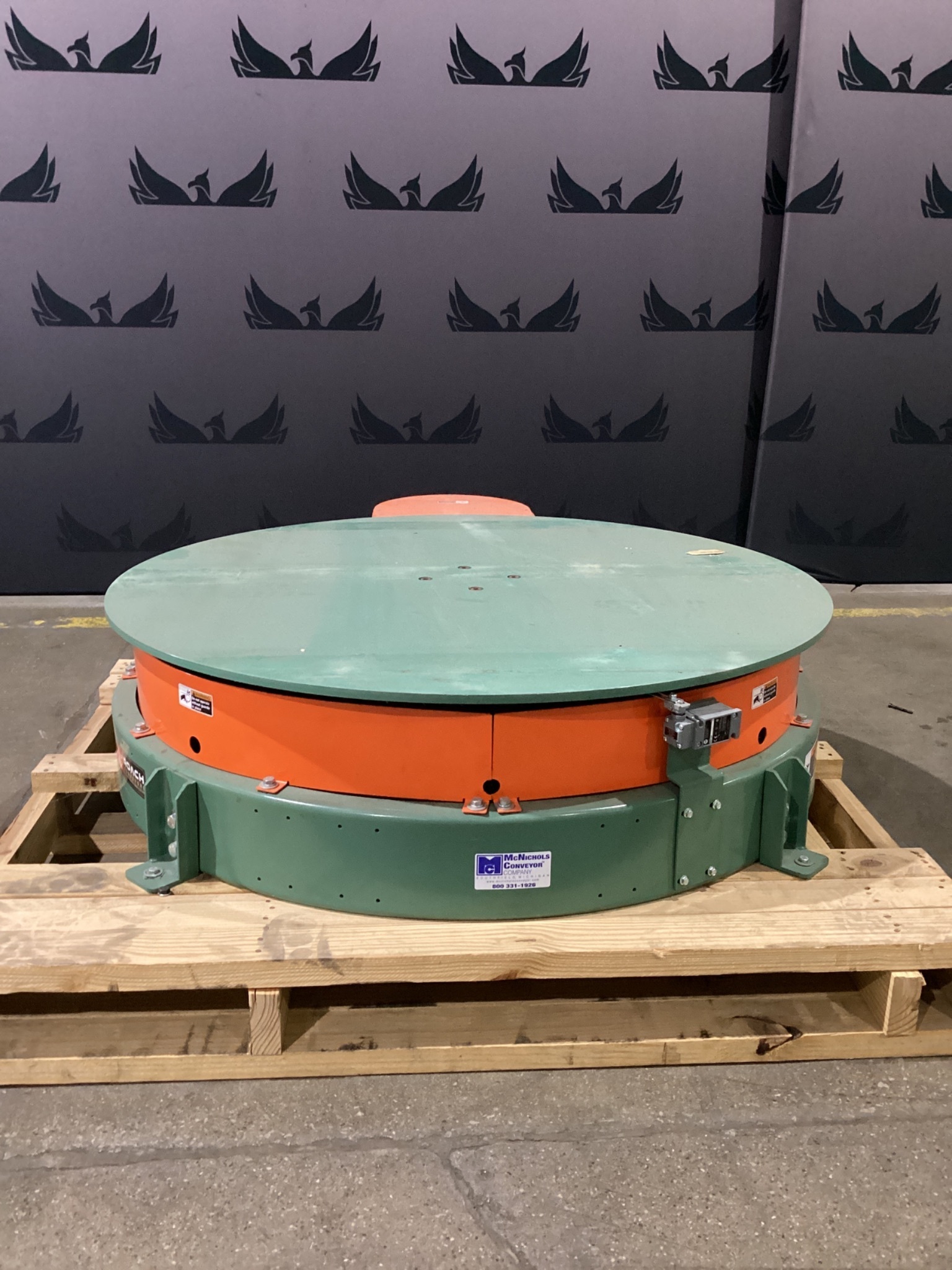ROACH IPT Powered Industrial Turntable 4000 lb 3/4 HP NEW 0