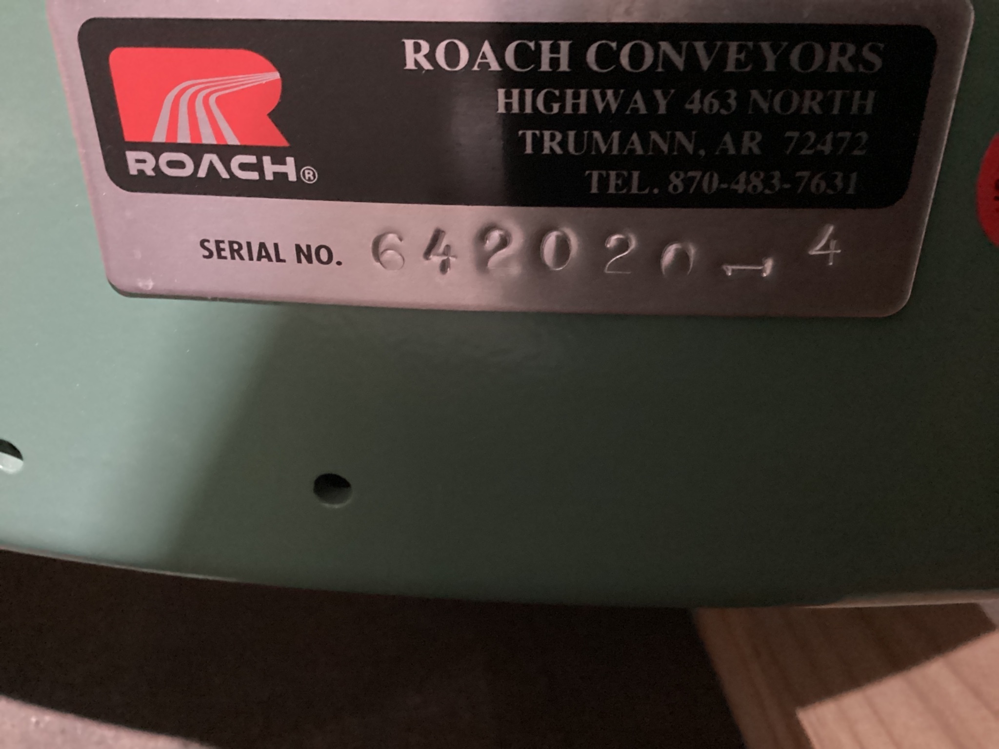 ROACH IPT Powered Industrial Turntable 4000 lb 3/4 HP NEW 2
