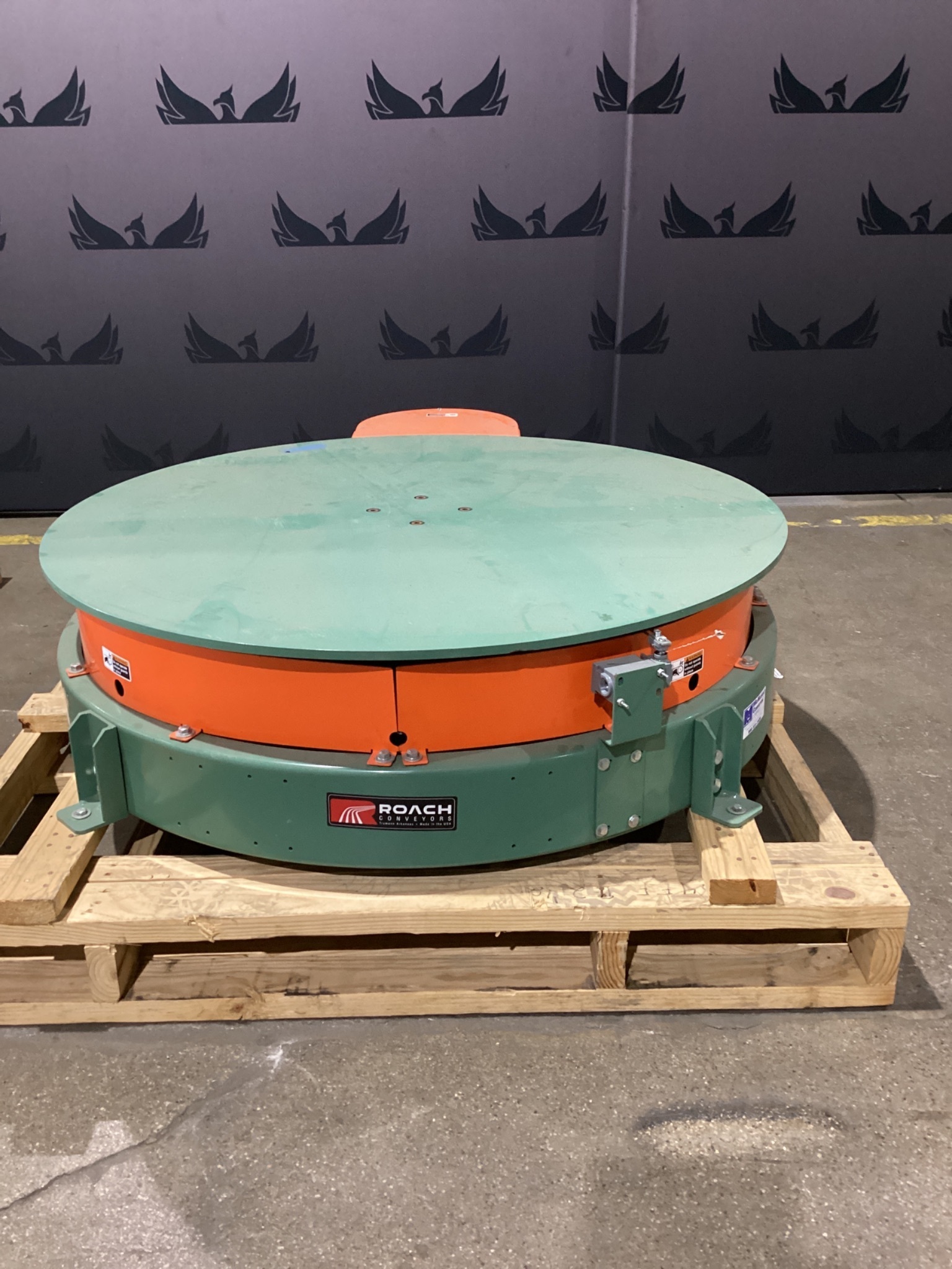ROACH IPT Powered Industrial Turntable 4000 lb 3/4 HP NEW 0