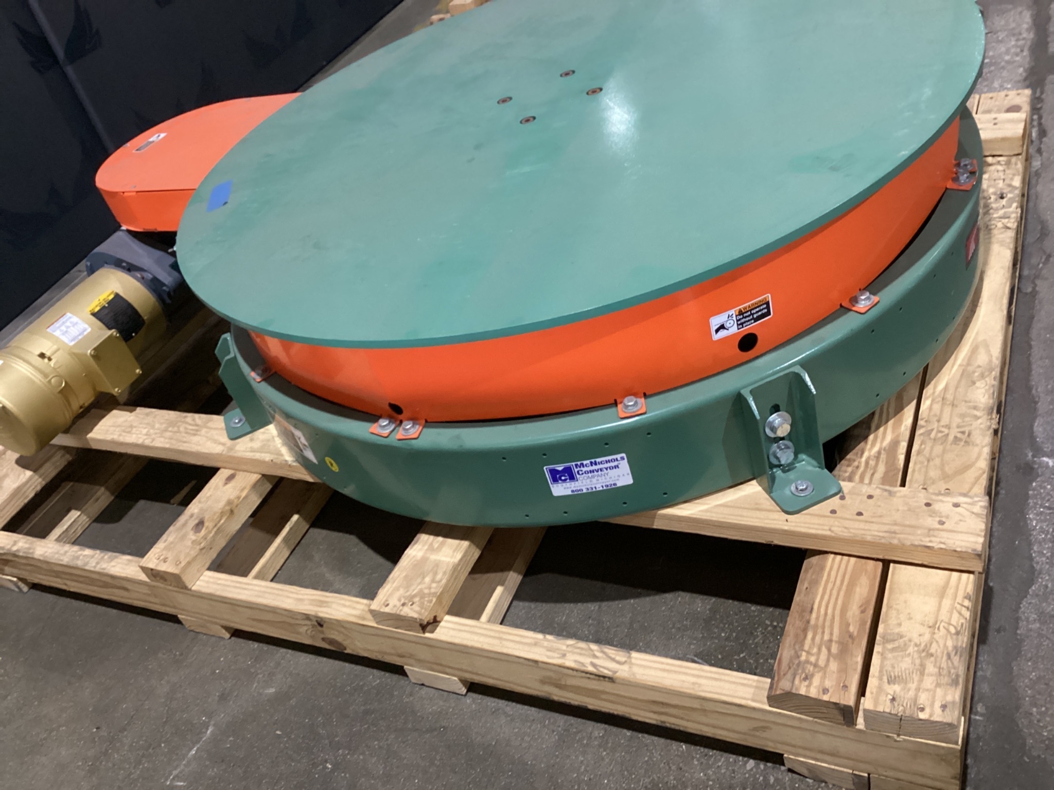 ROACH IPT Powered Industrial Turntable 4000 lb 3/4 HP NEW 1