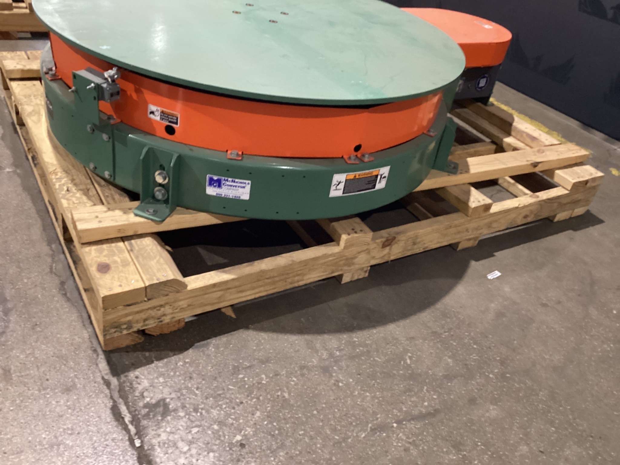 ROACH IPT Powered Industrial Turntable 4000 lb 3/4 HP NEW 2