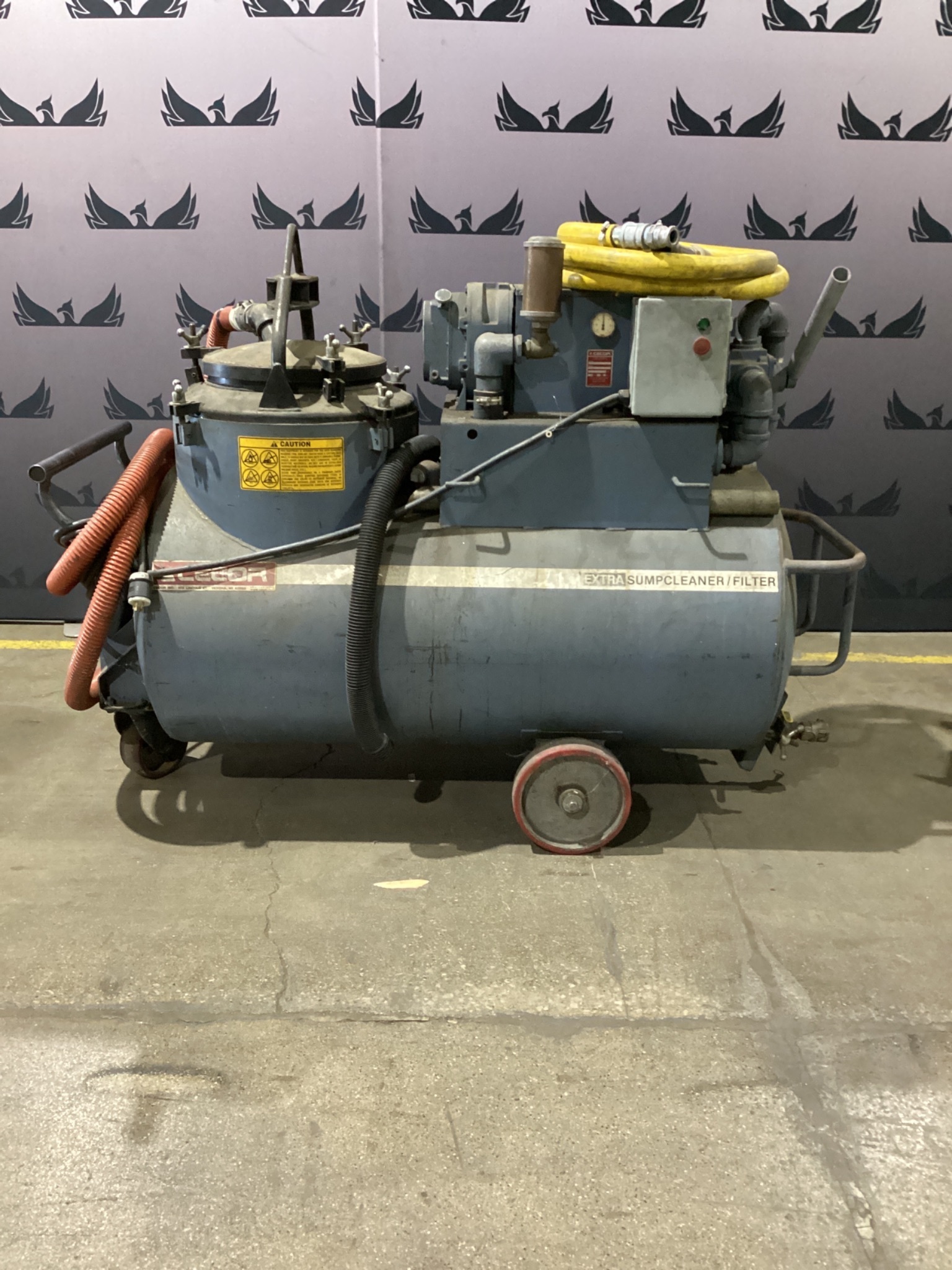 CECOR SE50-175PT Industrial Sump Cleaner / Filter 460V 3-Phase USED 0