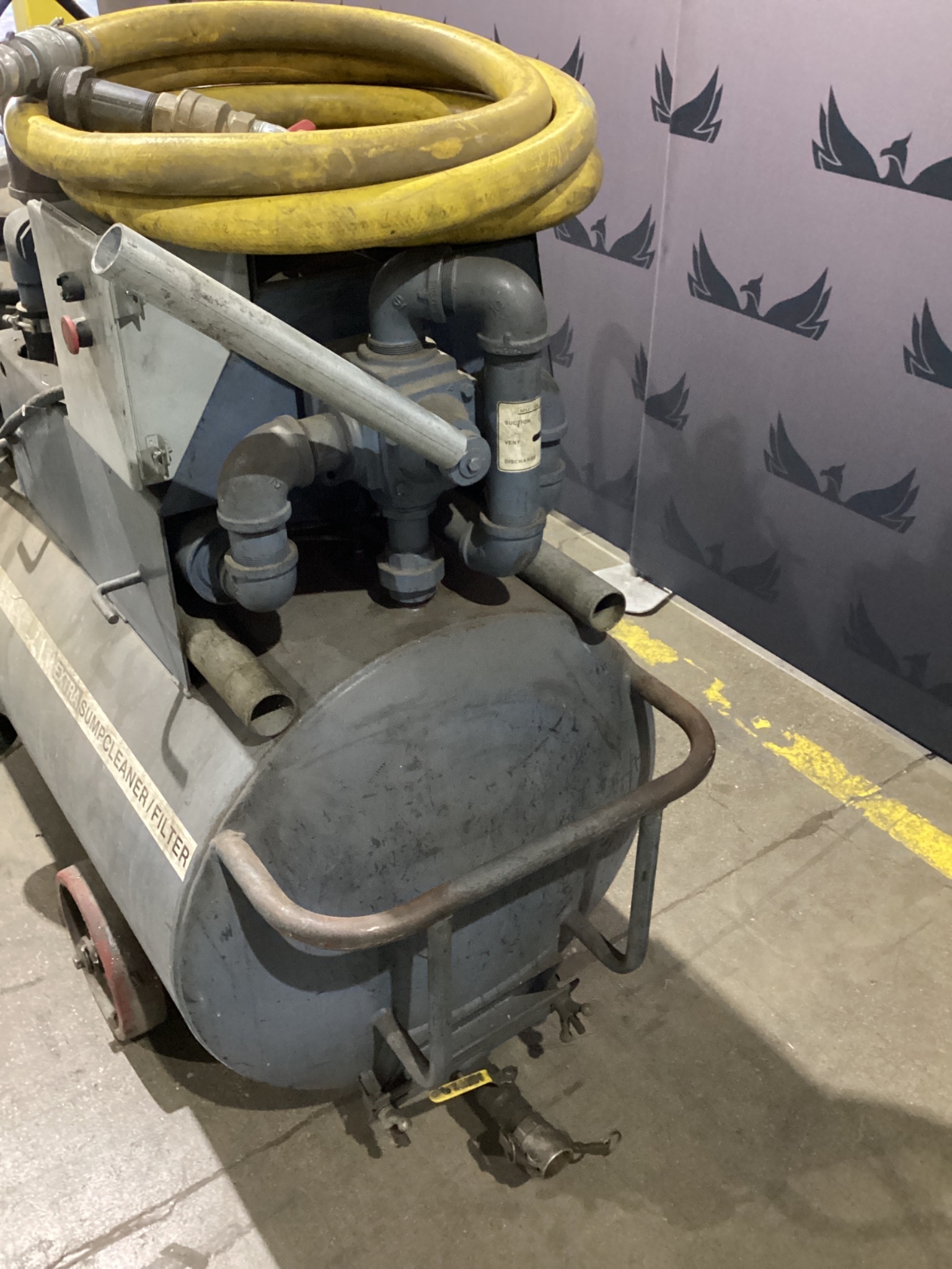 CECOR SE50-175PT Industrial Sump Cleaner / Filter 460V 3-Phase USED 2