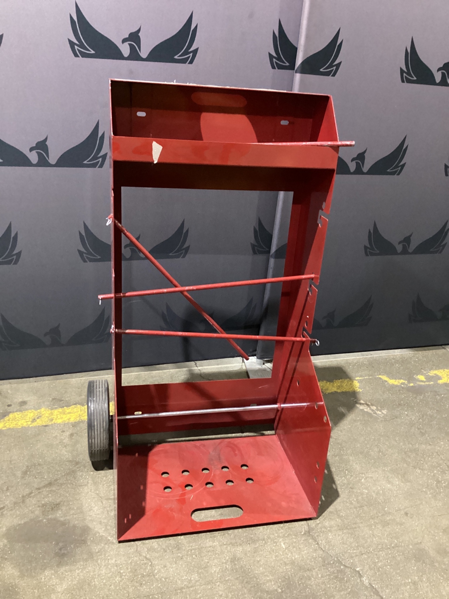 DAYTON 34D659 Wire Spool Dispensing Cart 300 lb Capacity USED 1