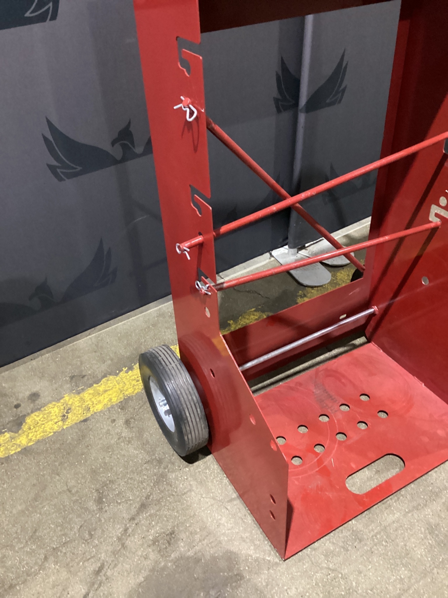 DAYTON 34D659 Wire Spool Dispensing Cart 300 lb Capacity USED 2