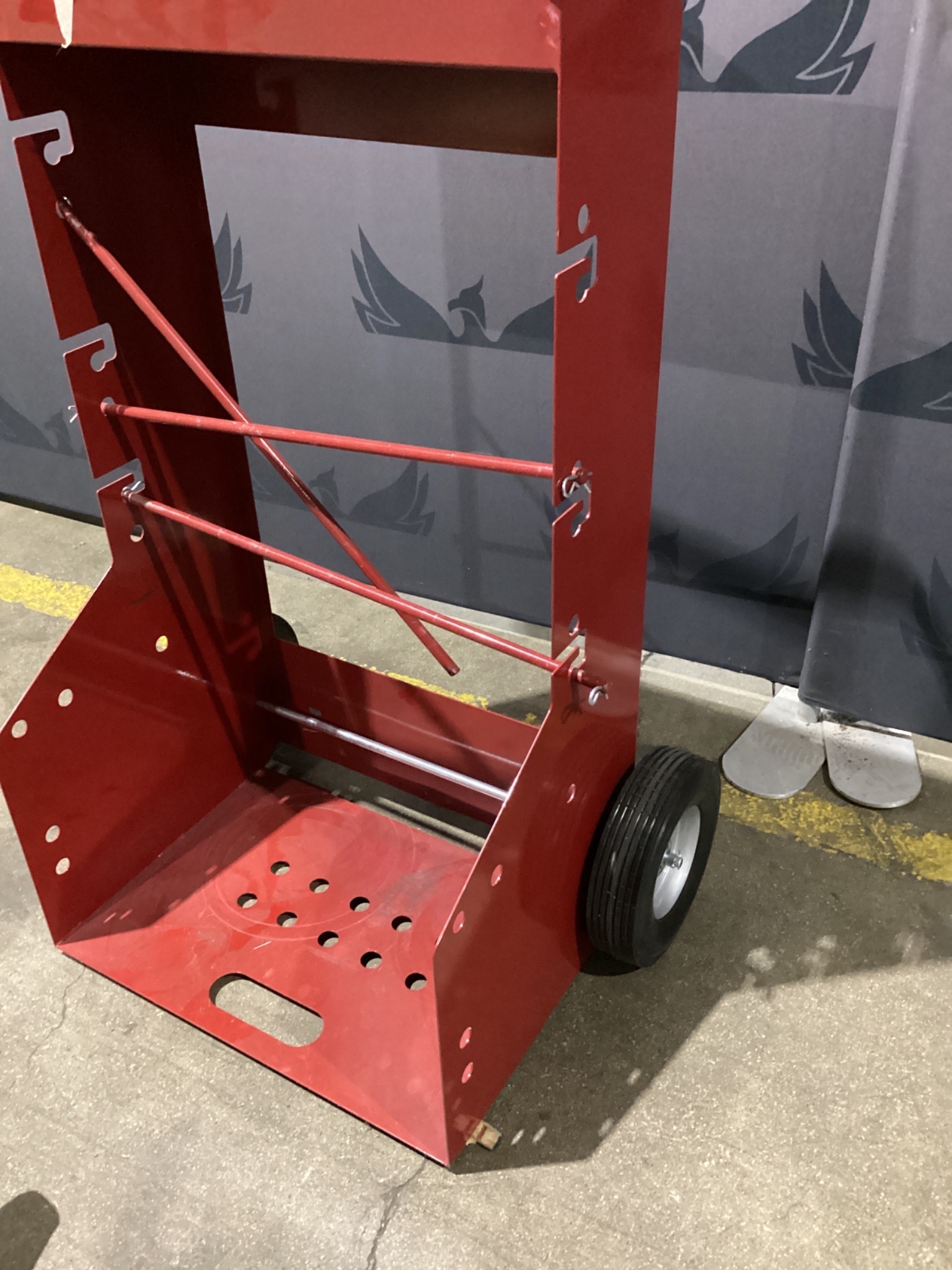 DAYTON 34D659 Wire Spool Dispensing Cart 300 lb Capacity USED 3