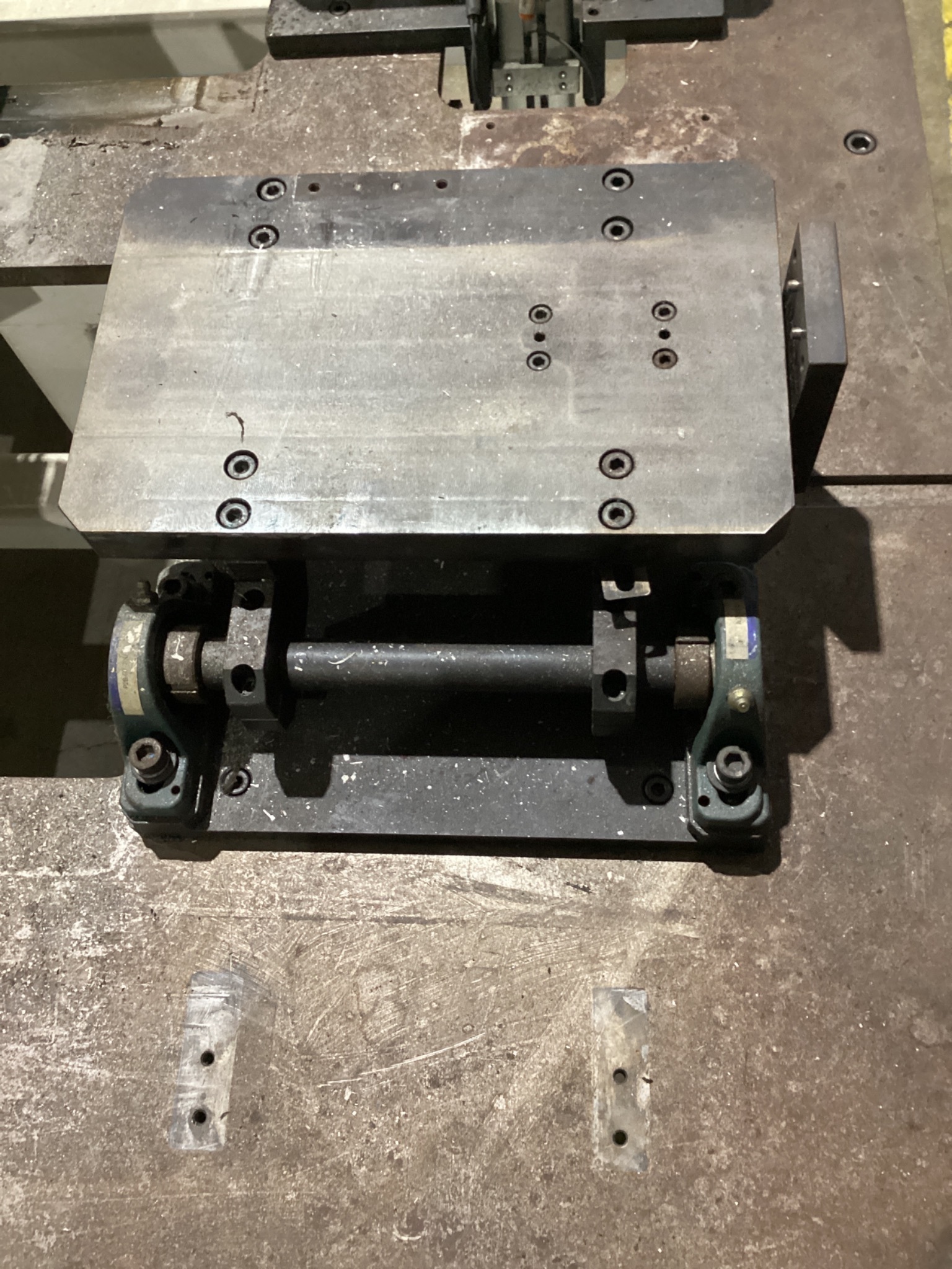 Pneumatic Dual-Station Flip Fixture / Machine Base Table USED 3