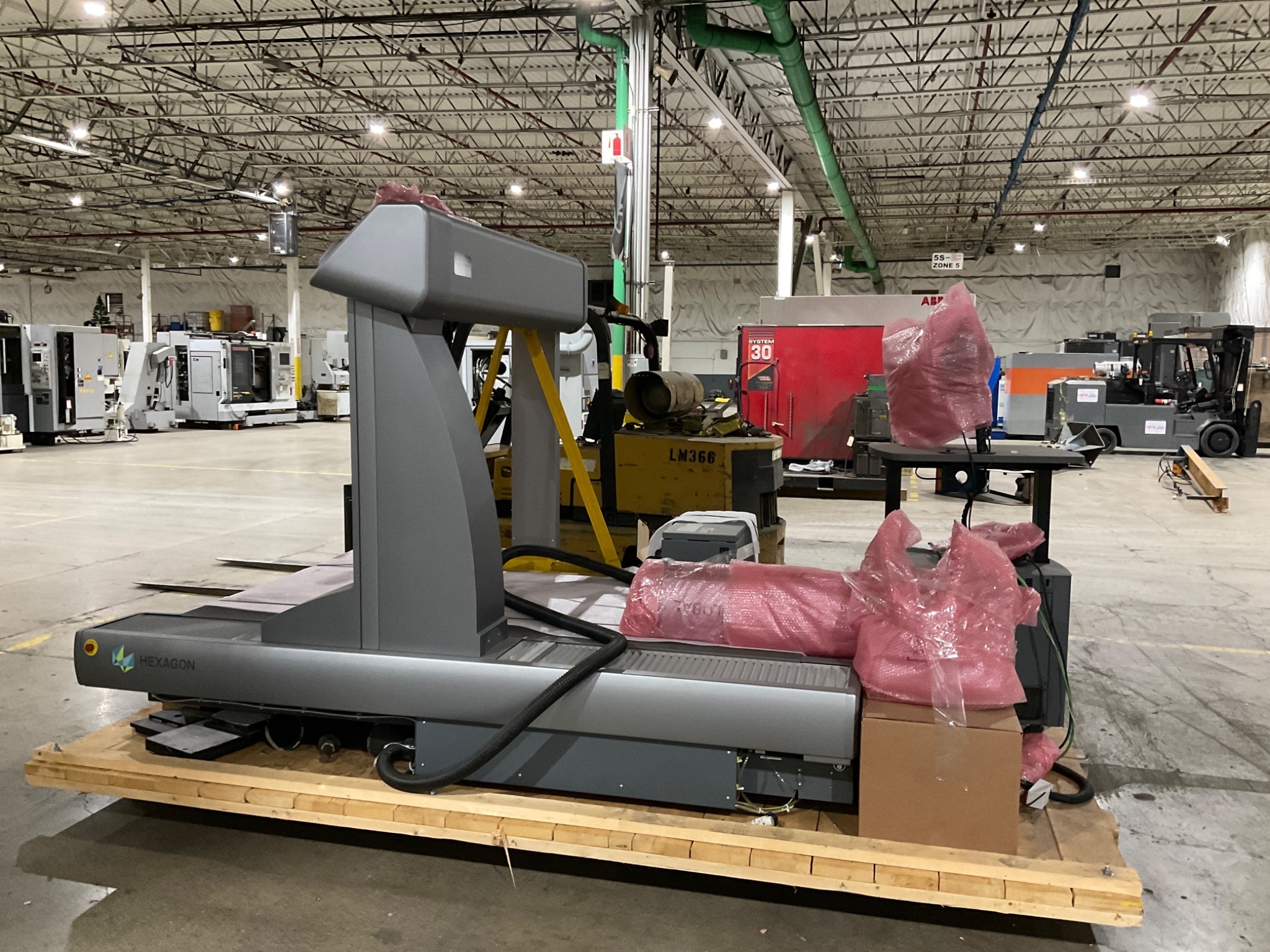 HEXAGON GLOBAL S GREEN 12.15.10 COORDINATE MEASURING MACHINE CMM SYSTEM USED 2