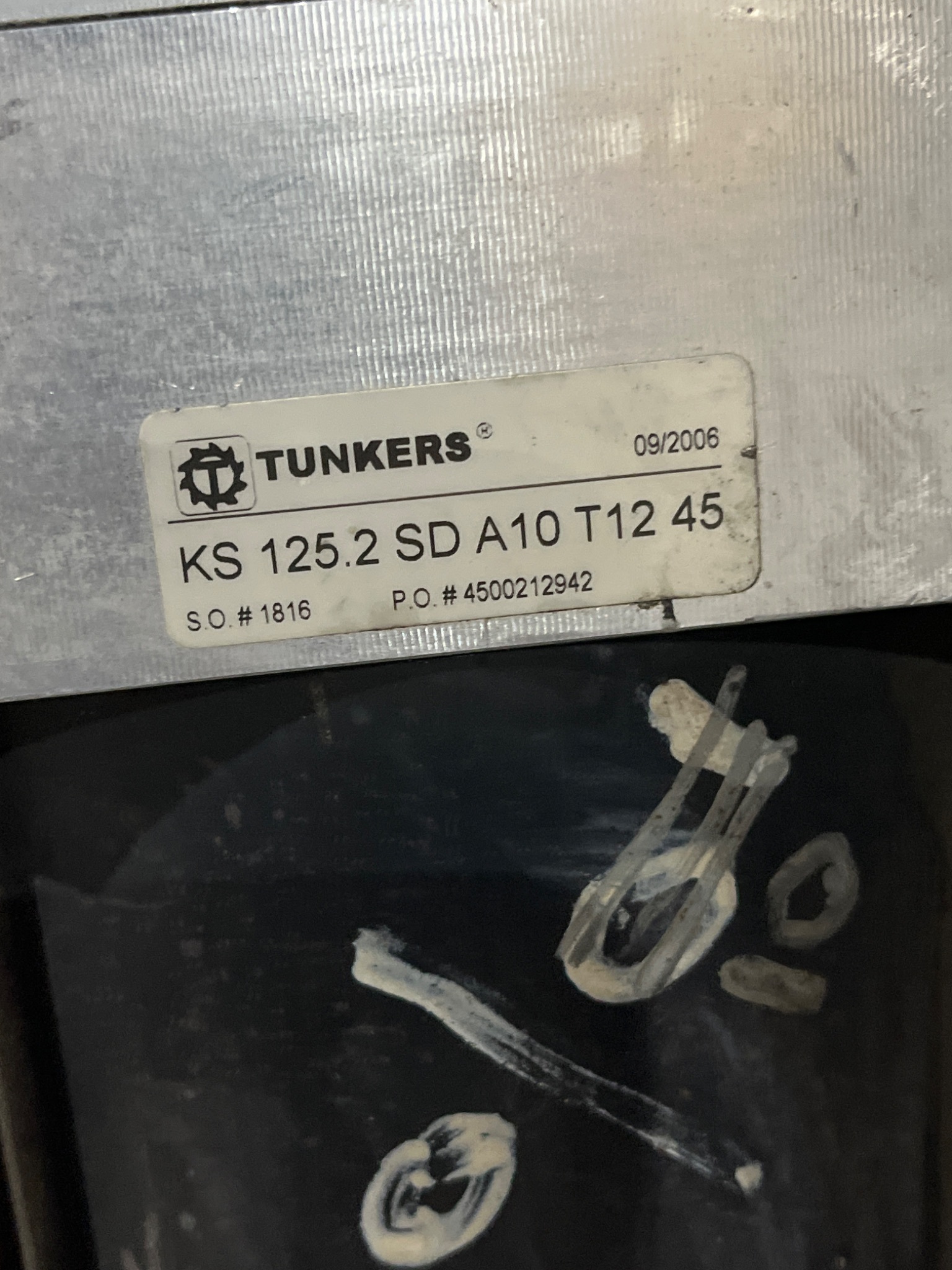 Tünkers KS 125.2 SD A10 T12 45 Clamp Swivel Device USED 3