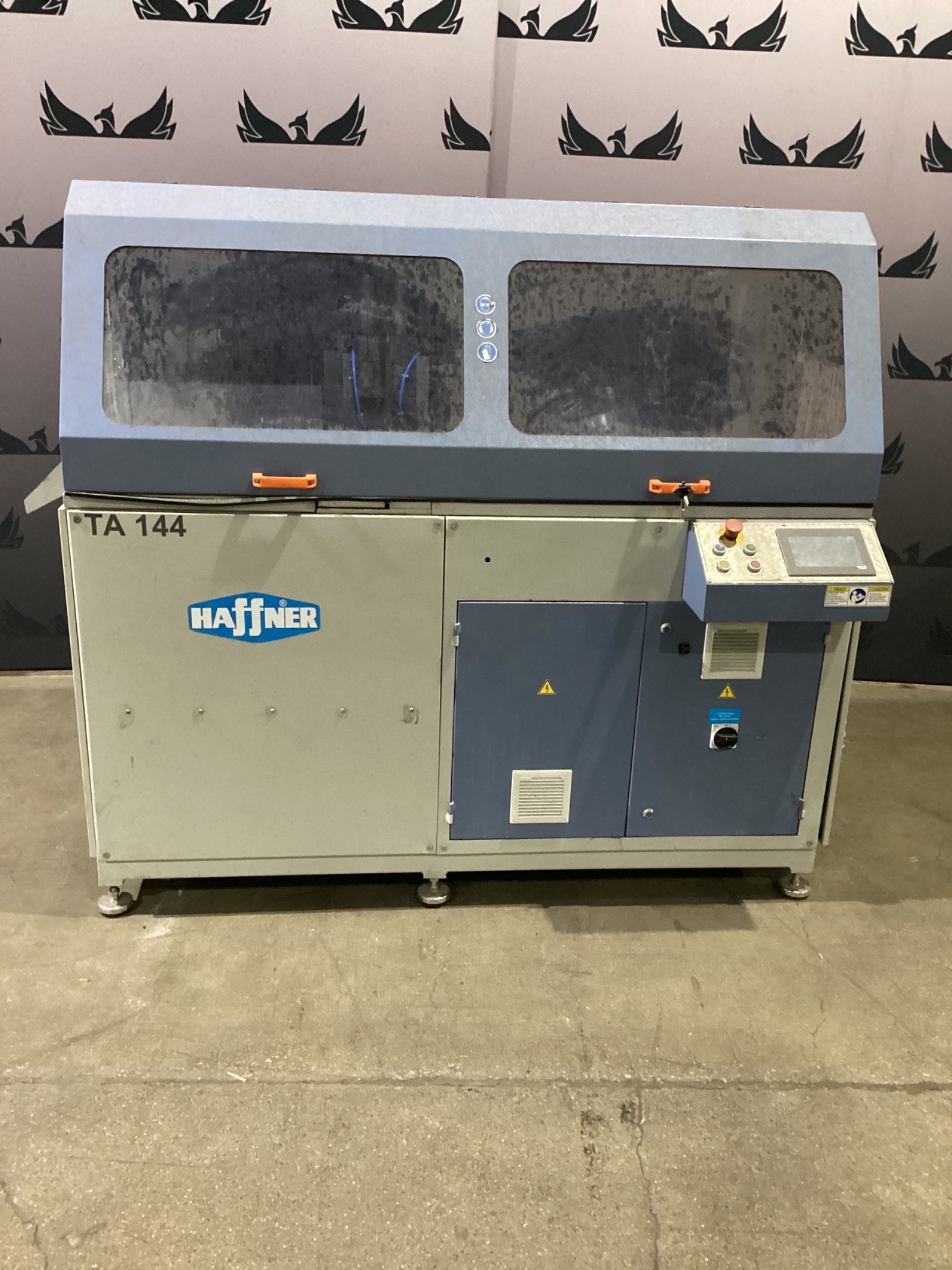 HAFFNER TA 144 Automatic Aluminum Cleat Cutting Saw 600mm 8kW NEW 1