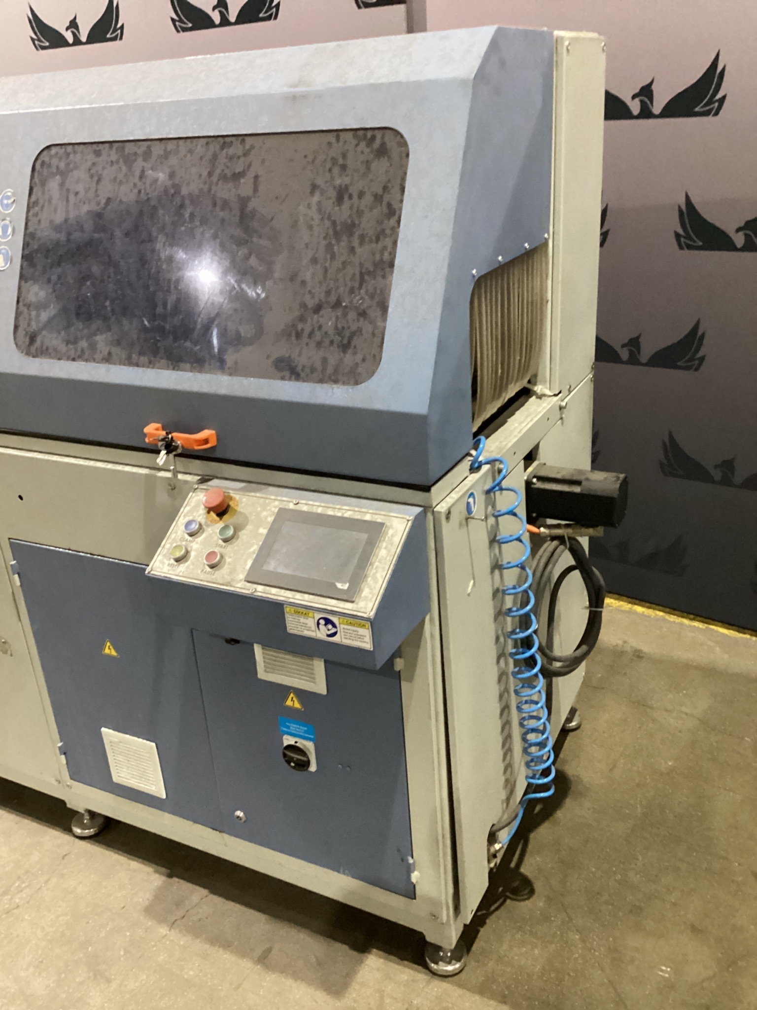 HAFFNER TA 144 Automatic Aluminum Cleat Cutting Saw 600mm 8kW NEW 3