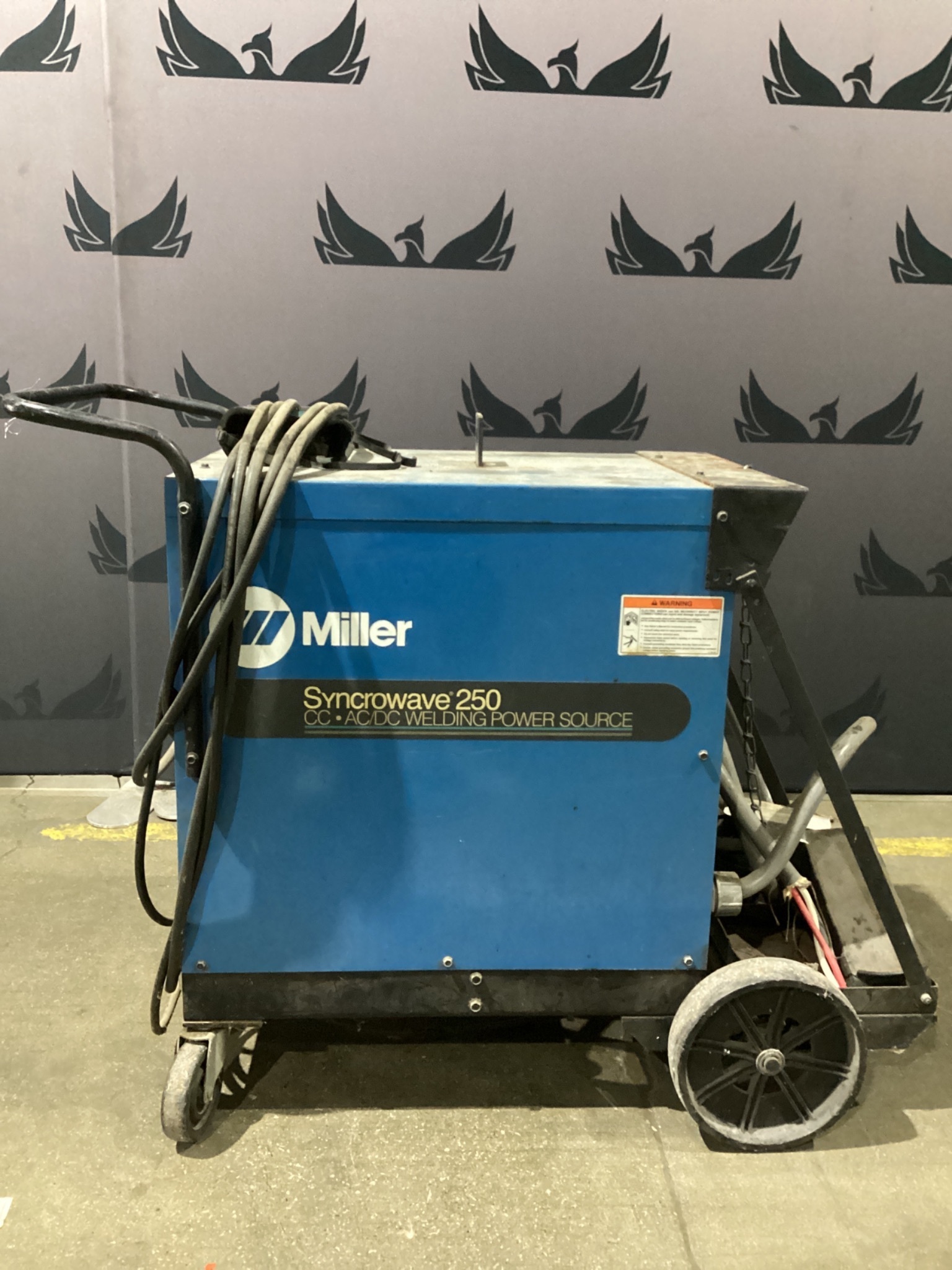 MILLER Syncrowave 250 CC AC/DC Welding Power Source USED 0