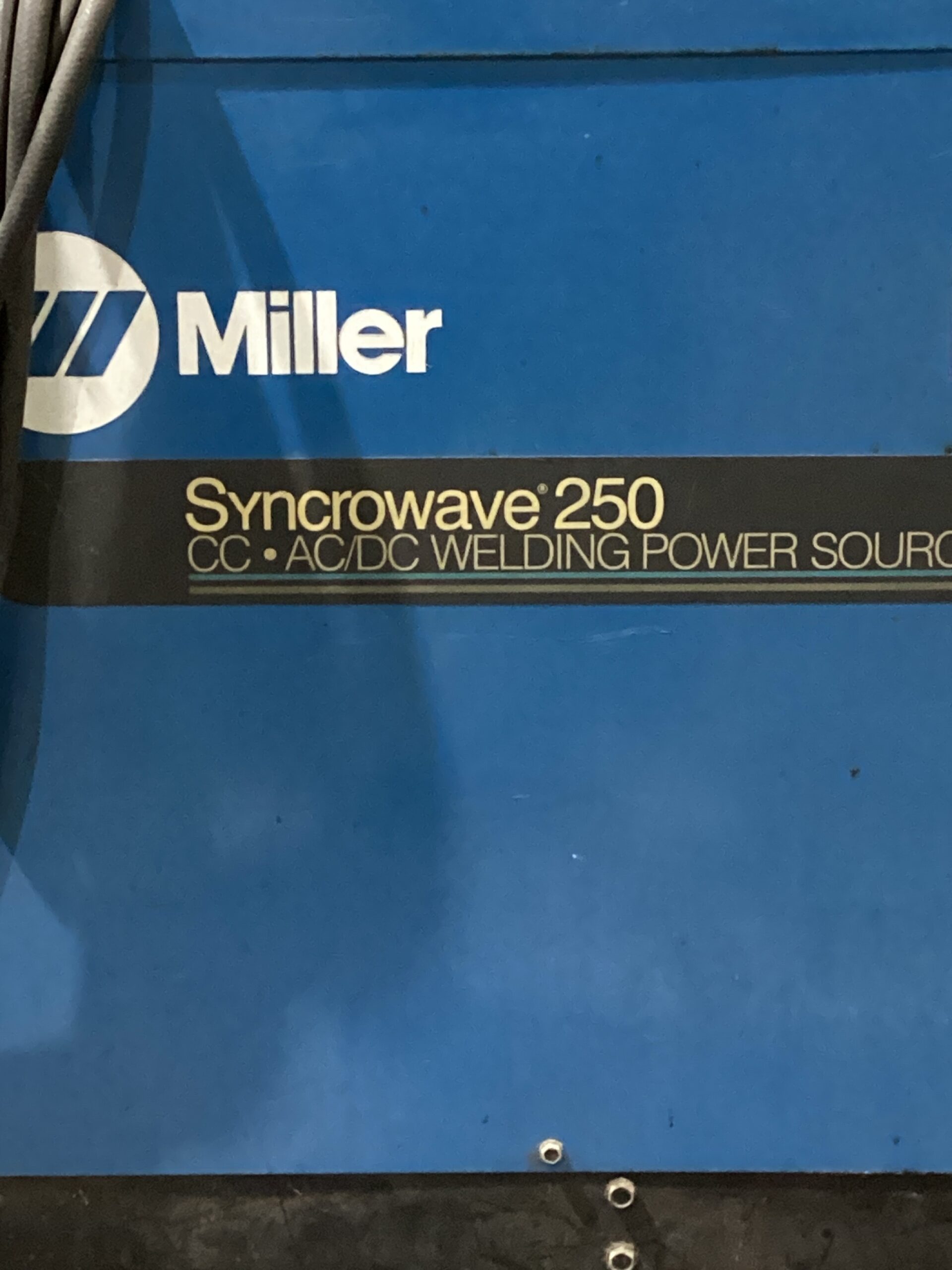 MILLER Syncrowave 250 CC AC/DC Welding Power Source USED 3