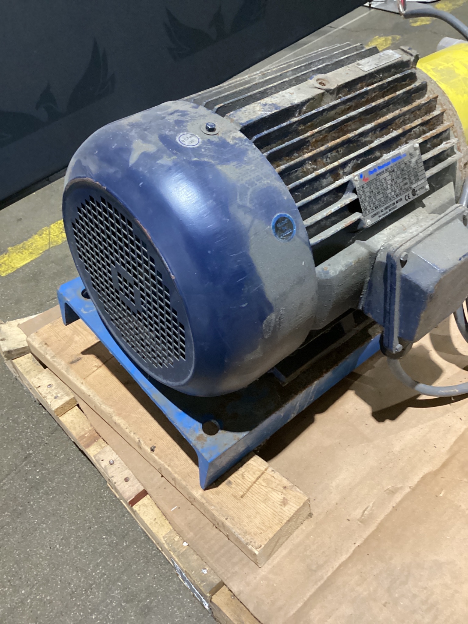 NORTH AMERICAN PE215T-10-4 10 HP AC Motor With Pump USED 2