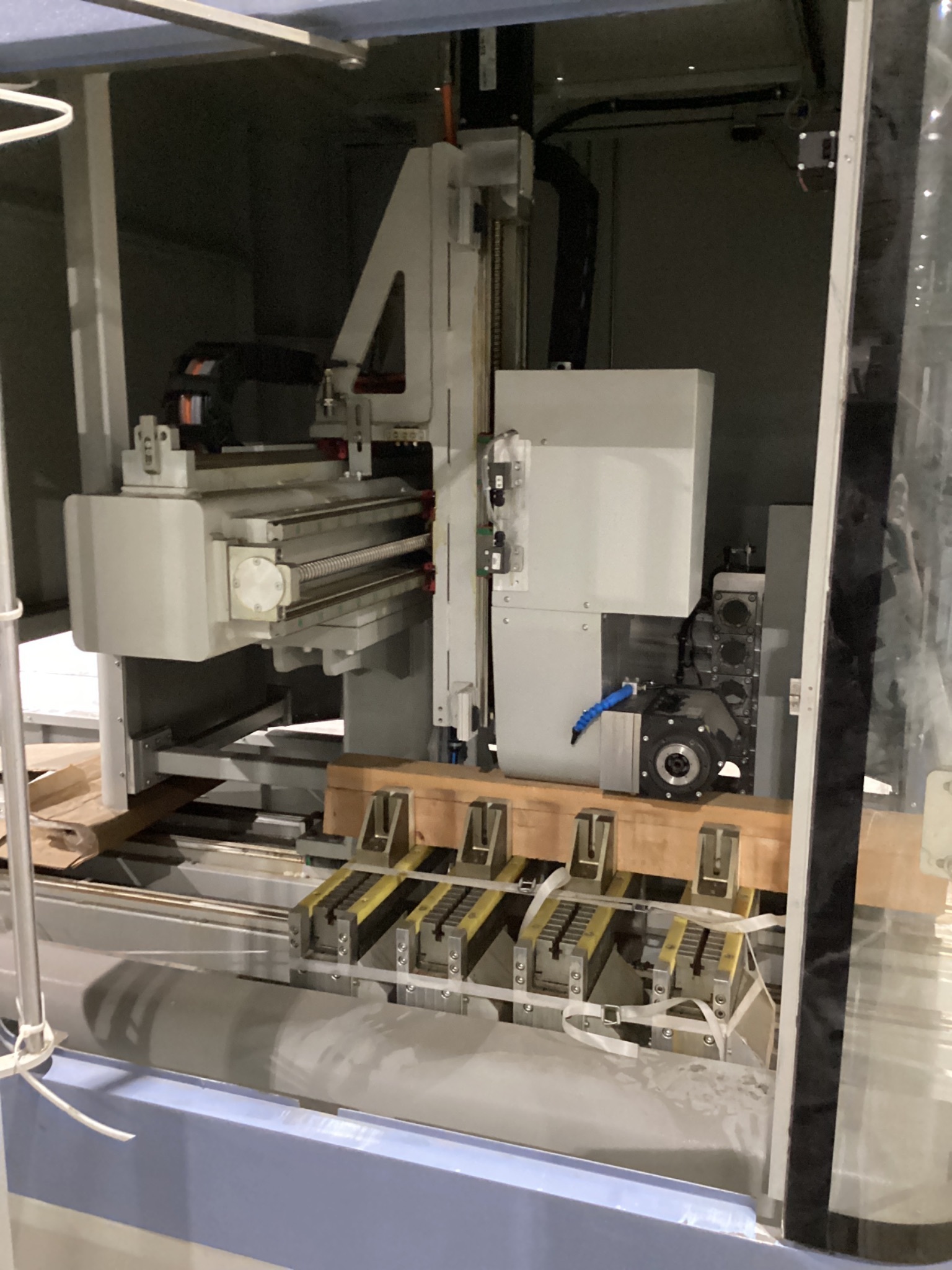 HAFFNER MAC440-30 4-Axis Aluminum Profile Processing Center 15kW USED 3
