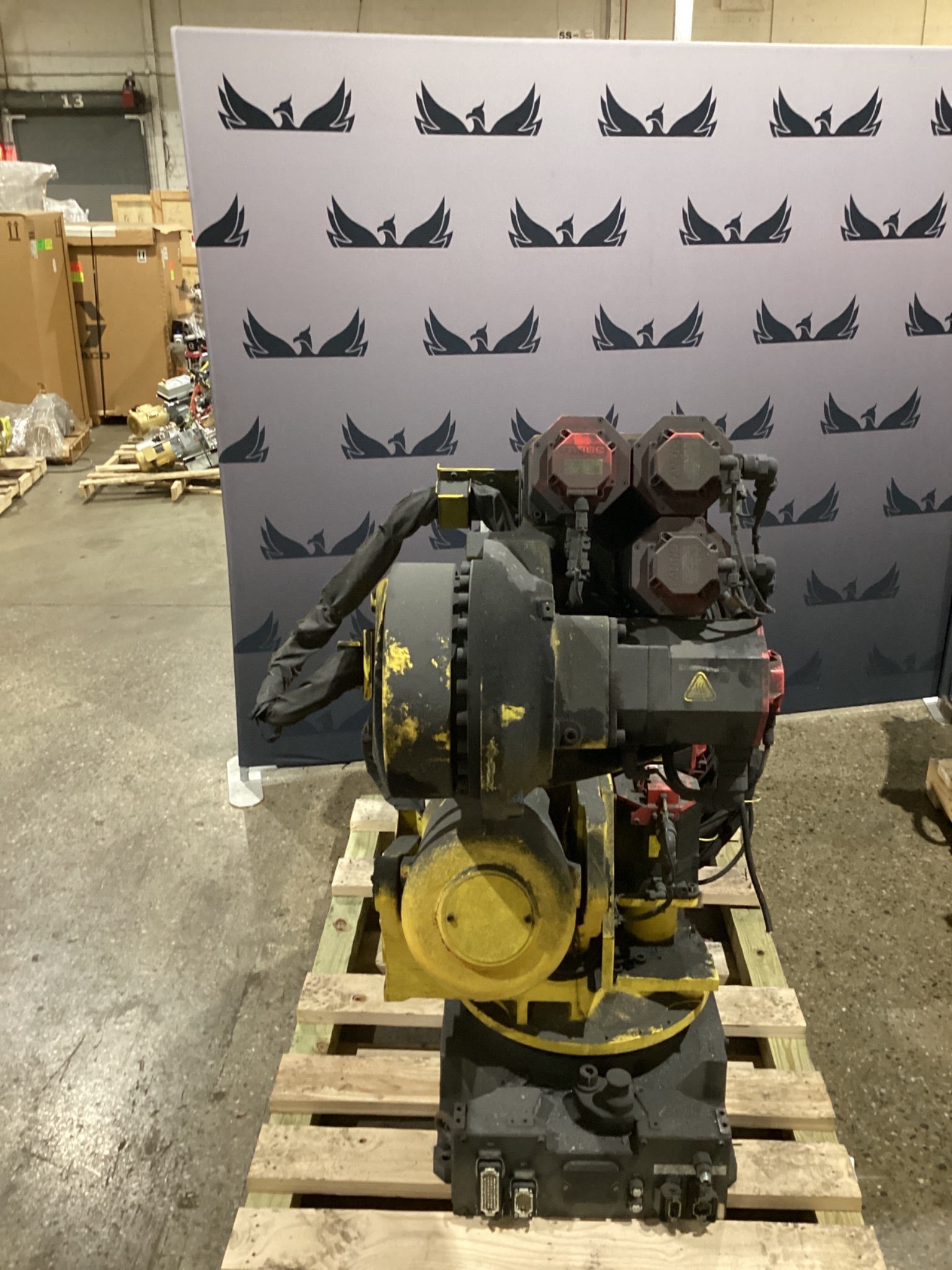 FANUC R-2000iB/210F w/ R-30iB Controls USED - Missing Teach Pendant 1