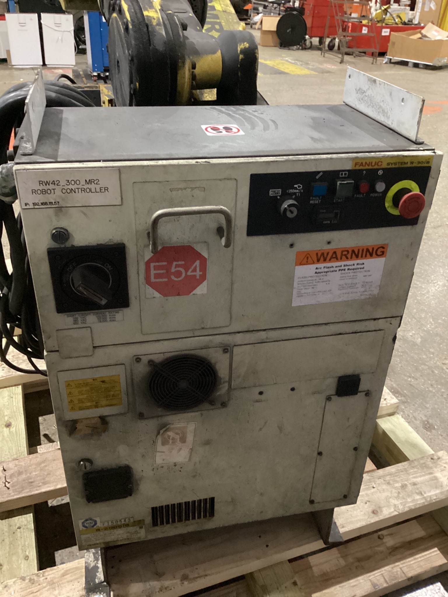 FANUC R-2000iB/210F w/ R-30iB Controls USED - Missing Teach Pendant 8