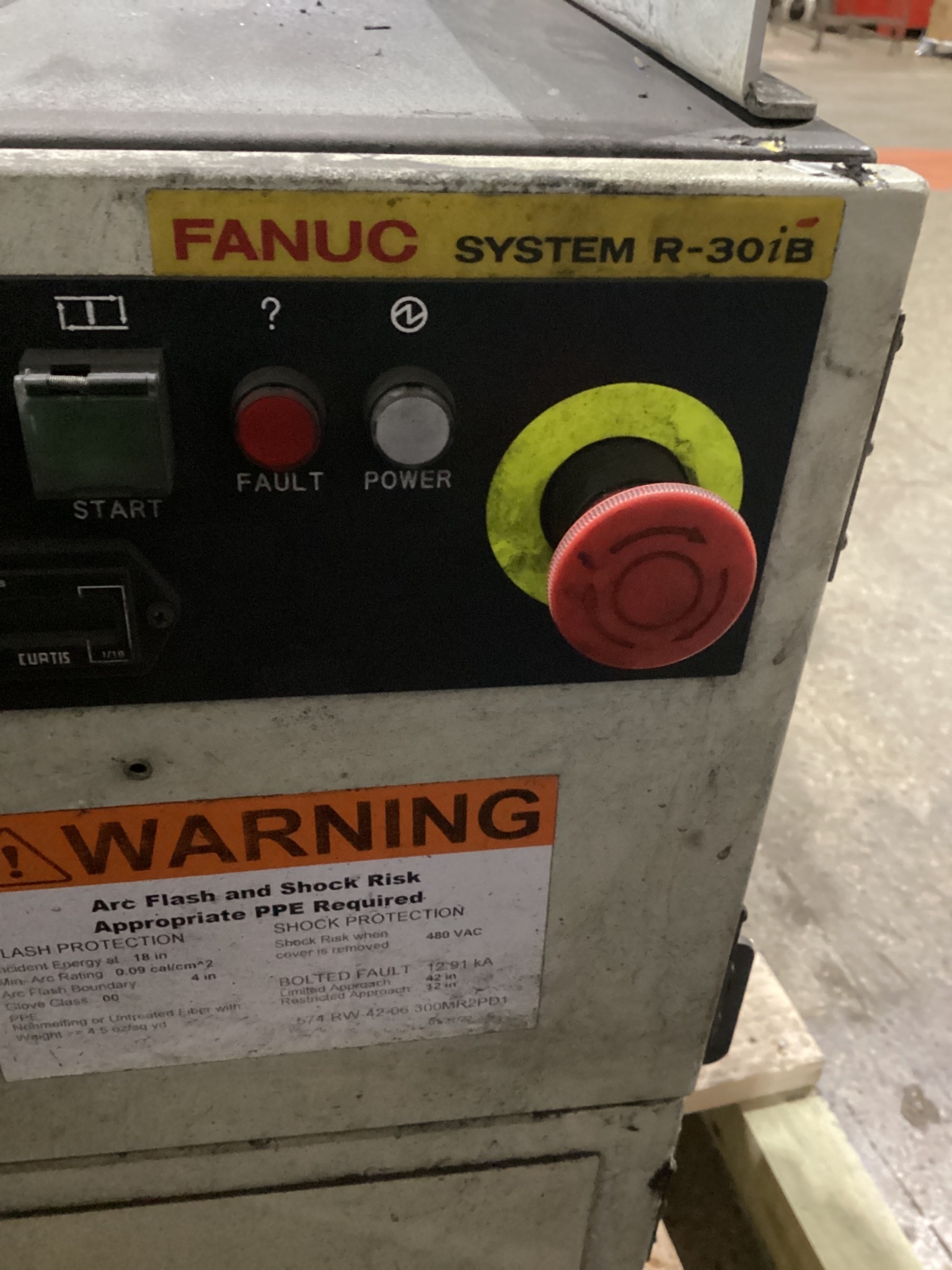 FANUC R-2000iB/210F w/ R-30iB Controls USED - Missing Teach Pendant 9