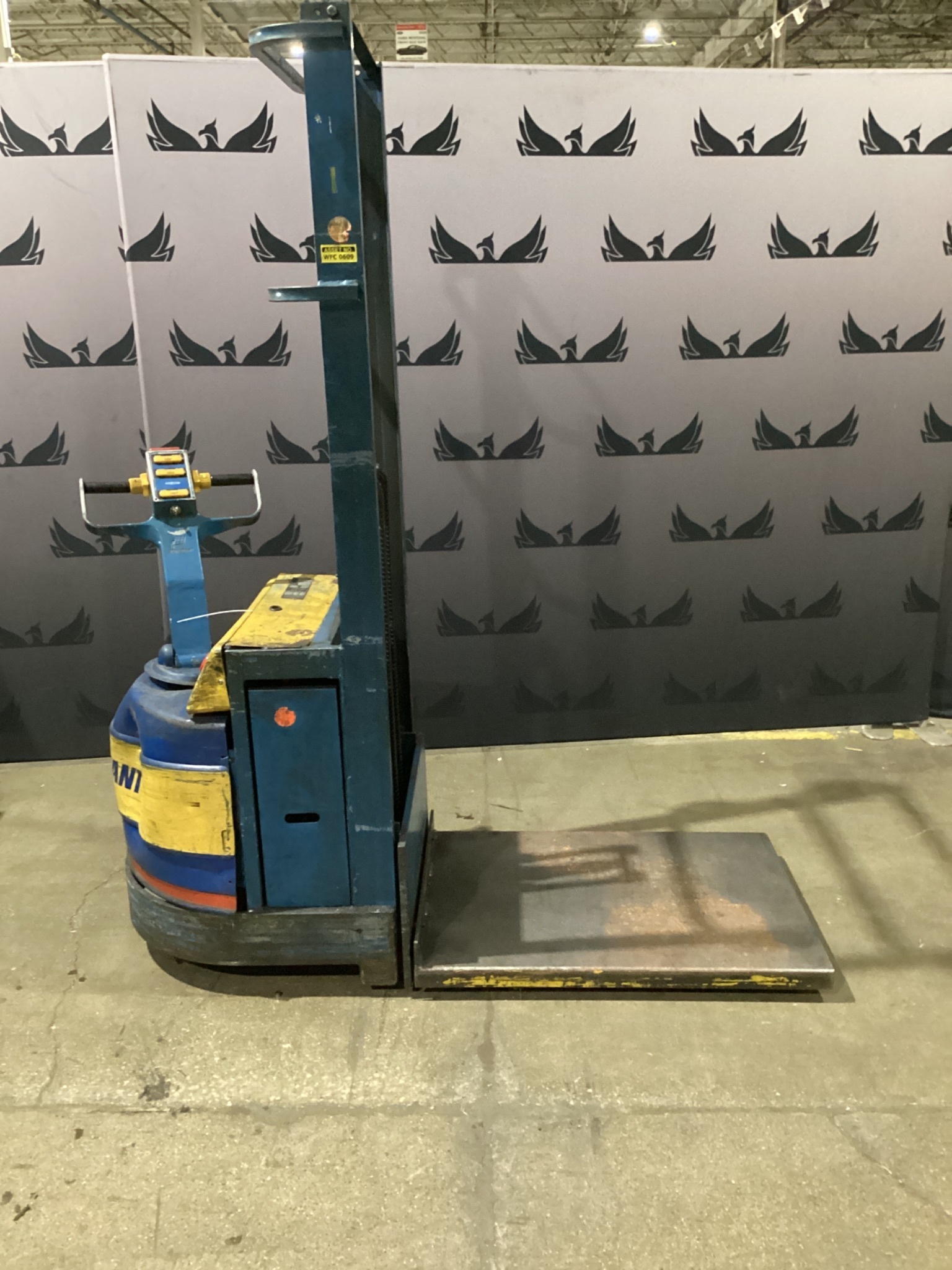 Blue Giant BGS15-72 Walkie Counterbalanced Stacker USED 0