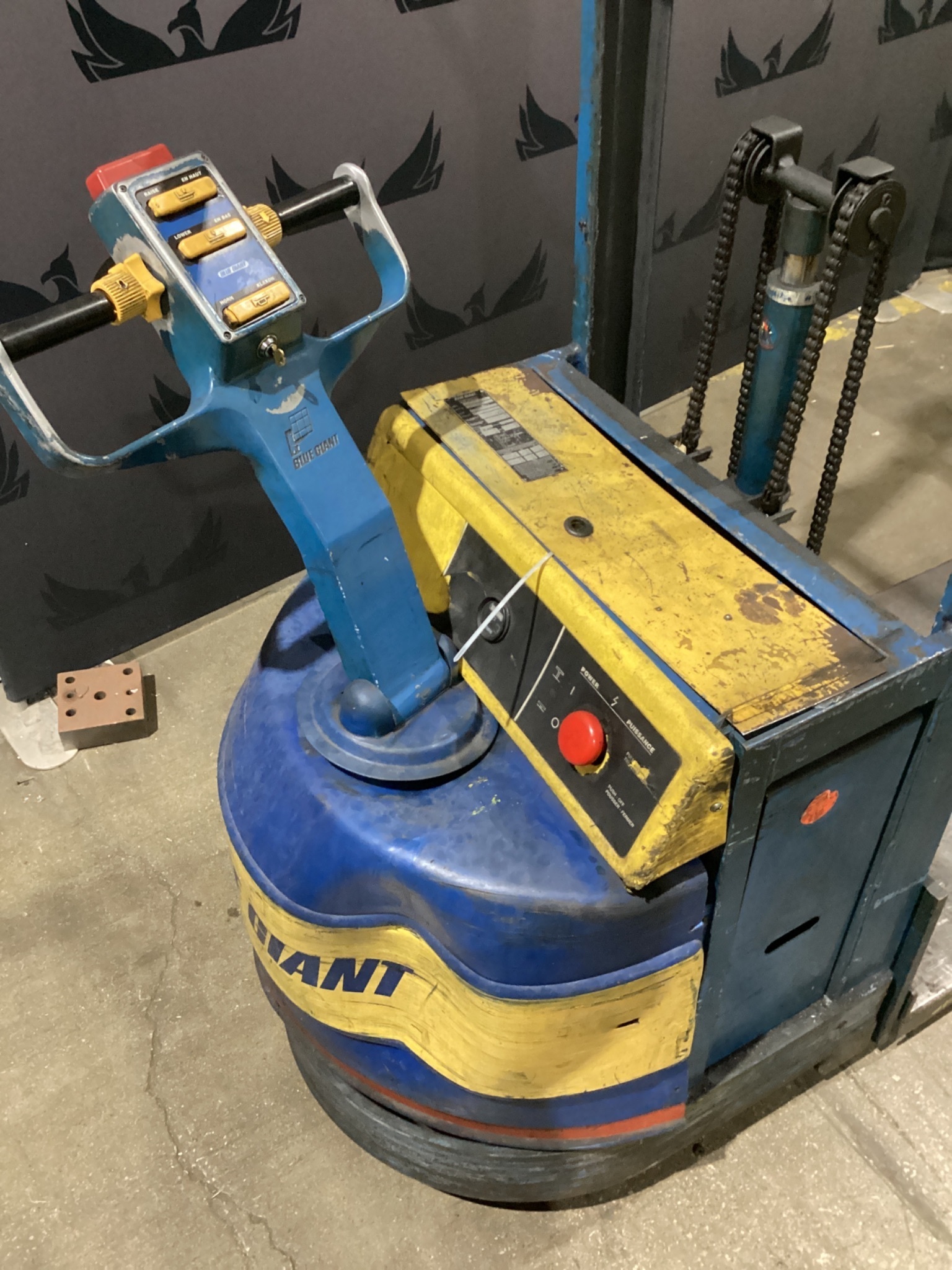 Blue Giant BGS15-72 Walkie Counterbalanced Stacker USED 1