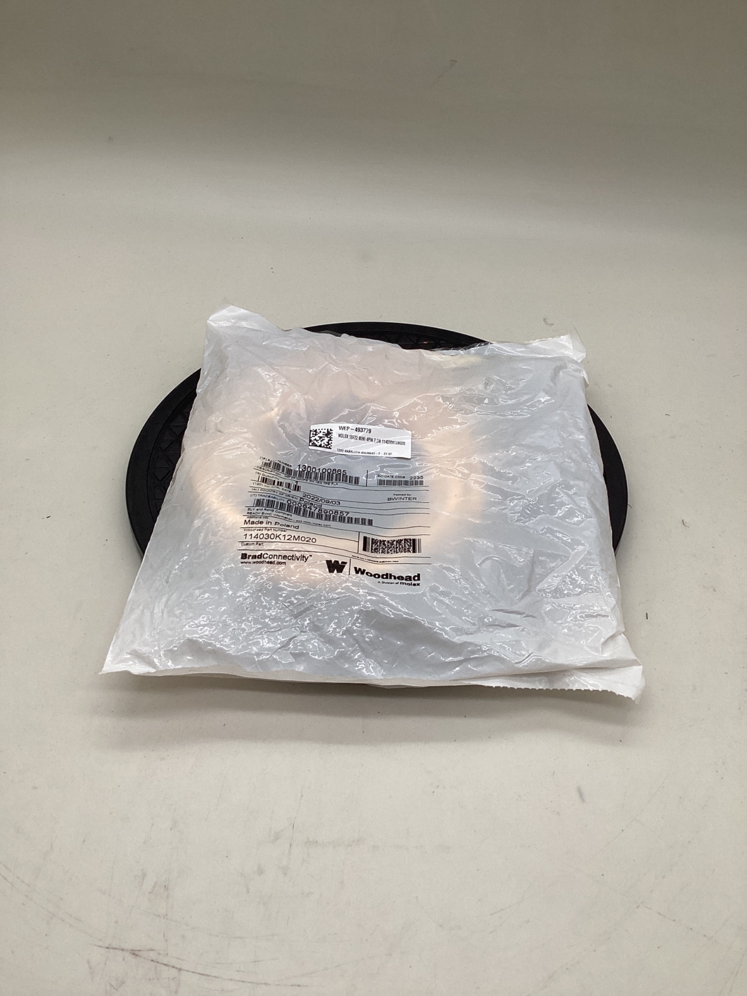 MOLEX / BRAD CONNECTIVITY 1300100865 Micro-Change Extension Cordset 2M NEW 0