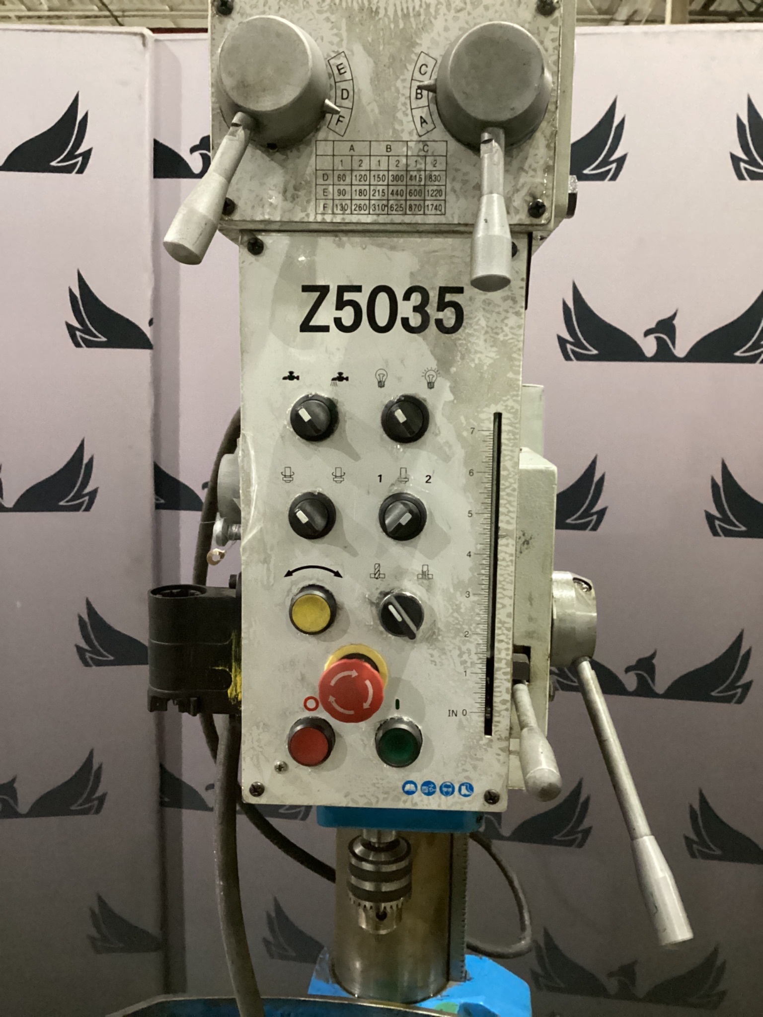 Drillmaster Z5035 Geared Head Drill Press USED 1