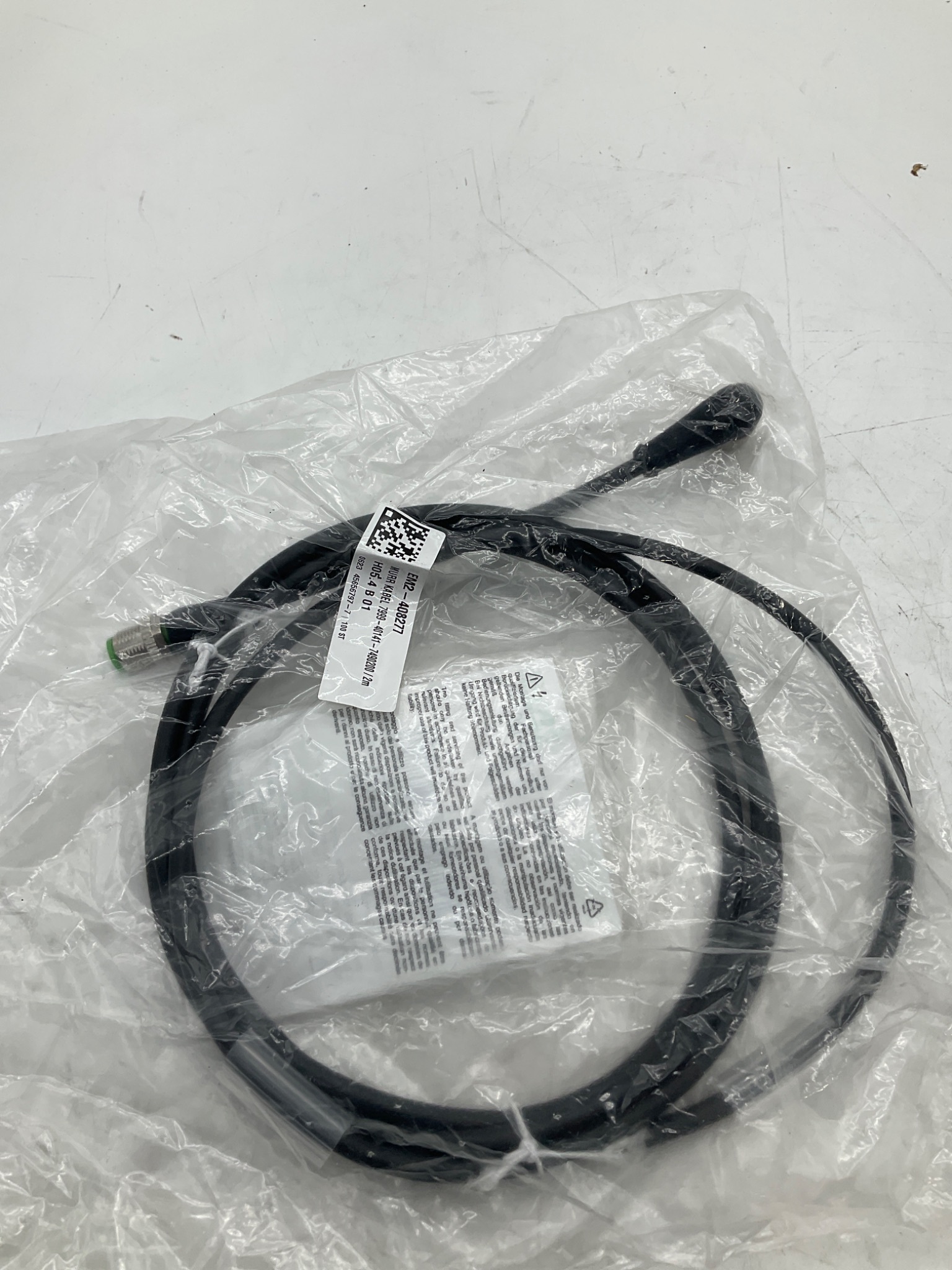 MURR ELEKTRONIK 7999-40141-7490200 M12 Sensor Actuator Cordset 2M NEW 2