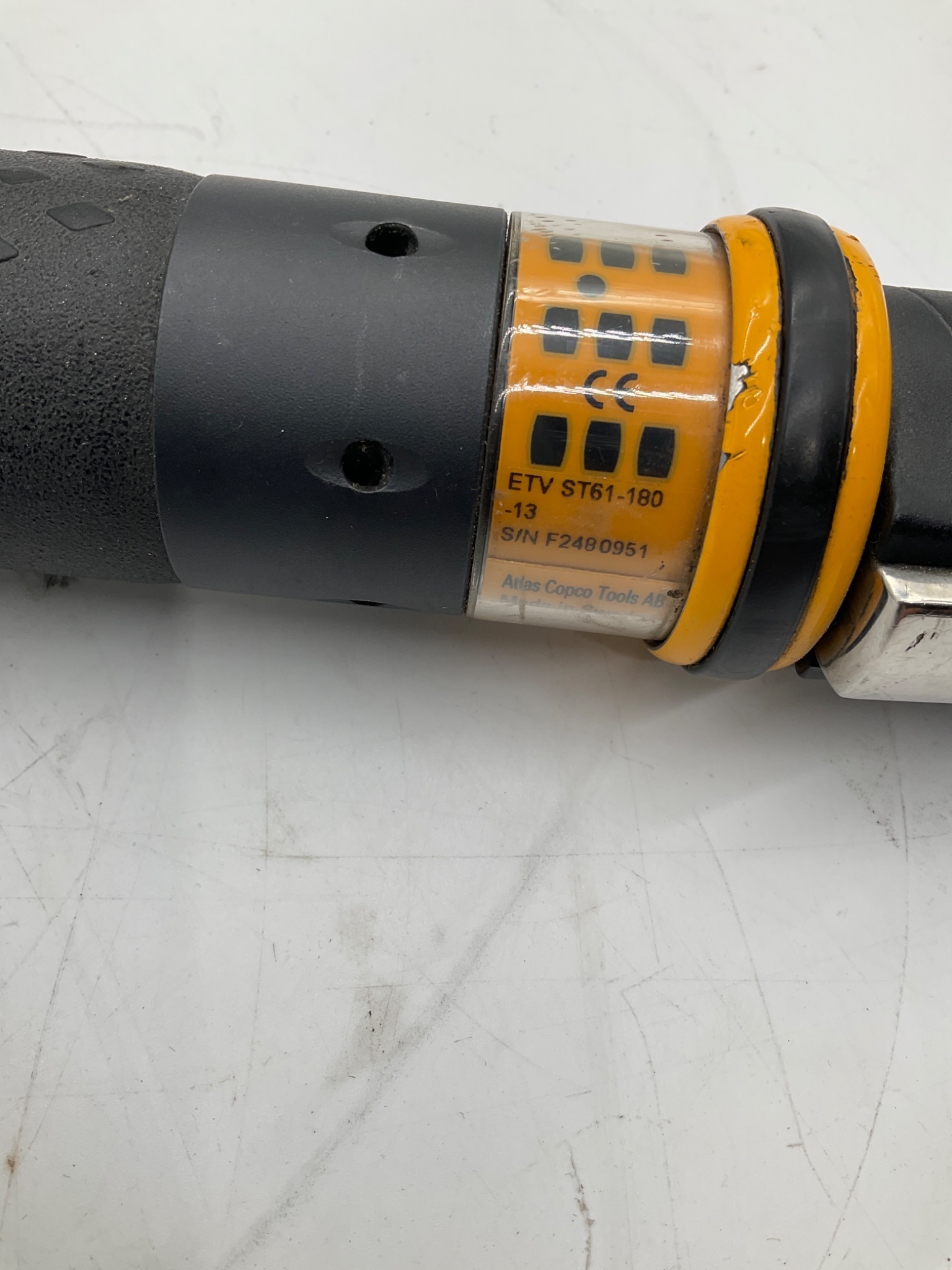 Atlas Copco ETV-ST61-180-13 Tensor Angle Nutrunner USED 1