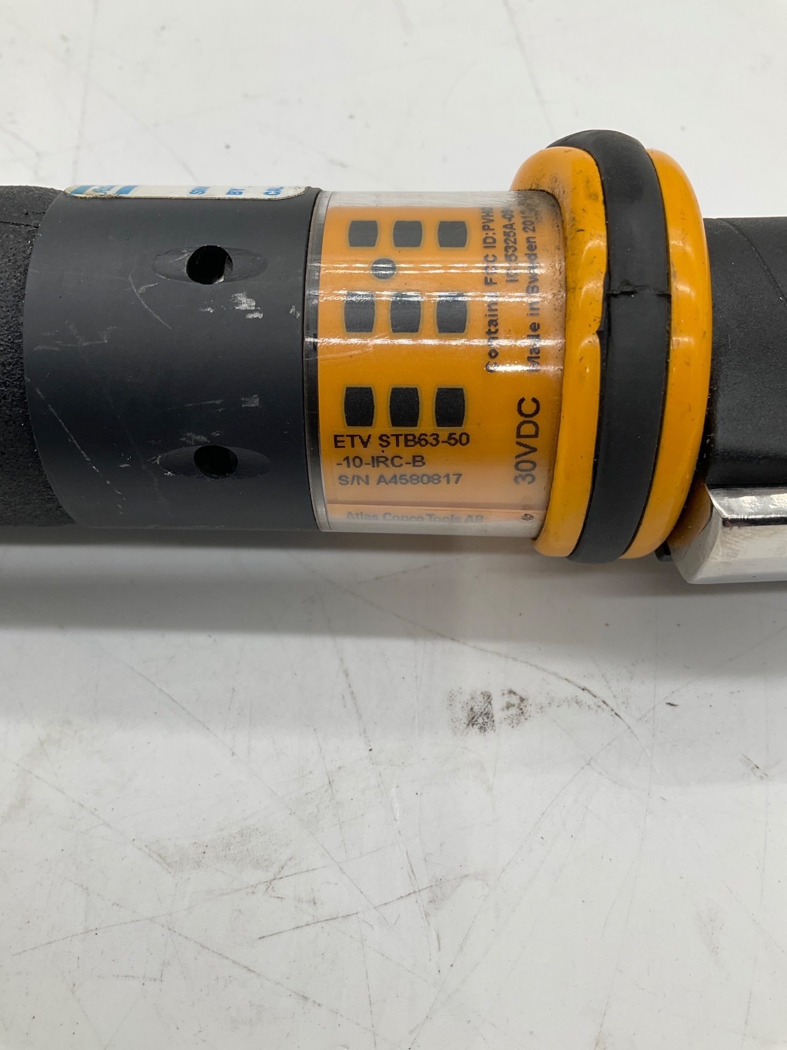 Atlas Copco ETV-STB63-50-10-IRC-B Tensor Battery Nutrunner USED 1