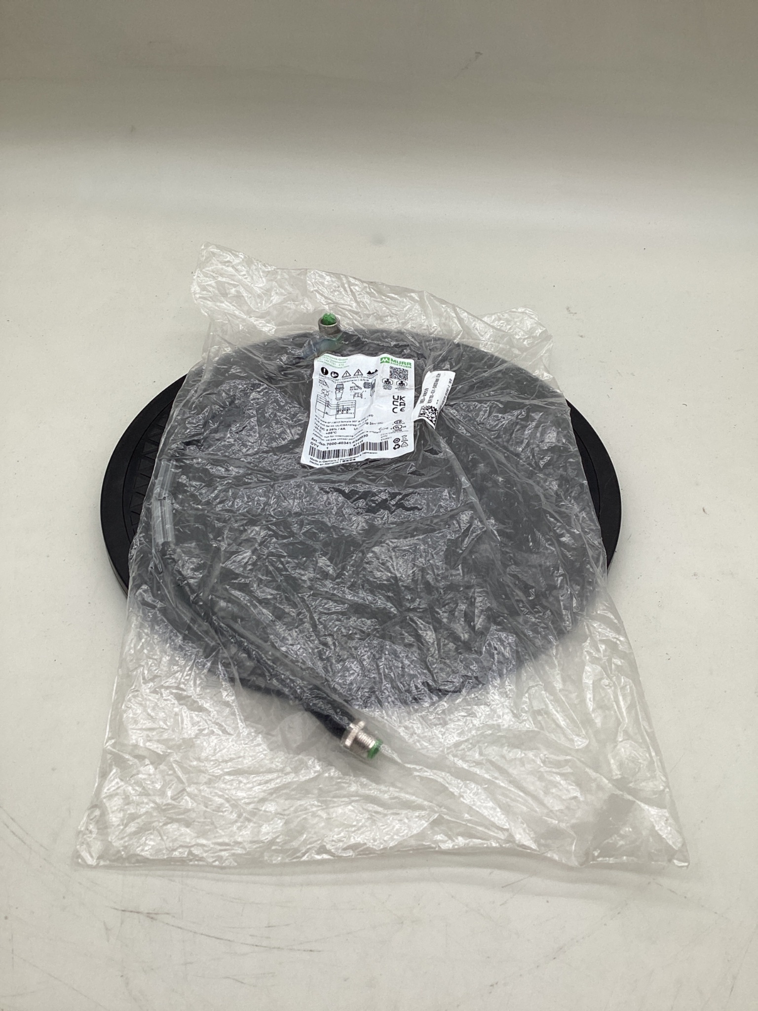 MURR ELEKTRONIK 7000-40341-6340030 M12 LED Cordset 0.3M NEW 0