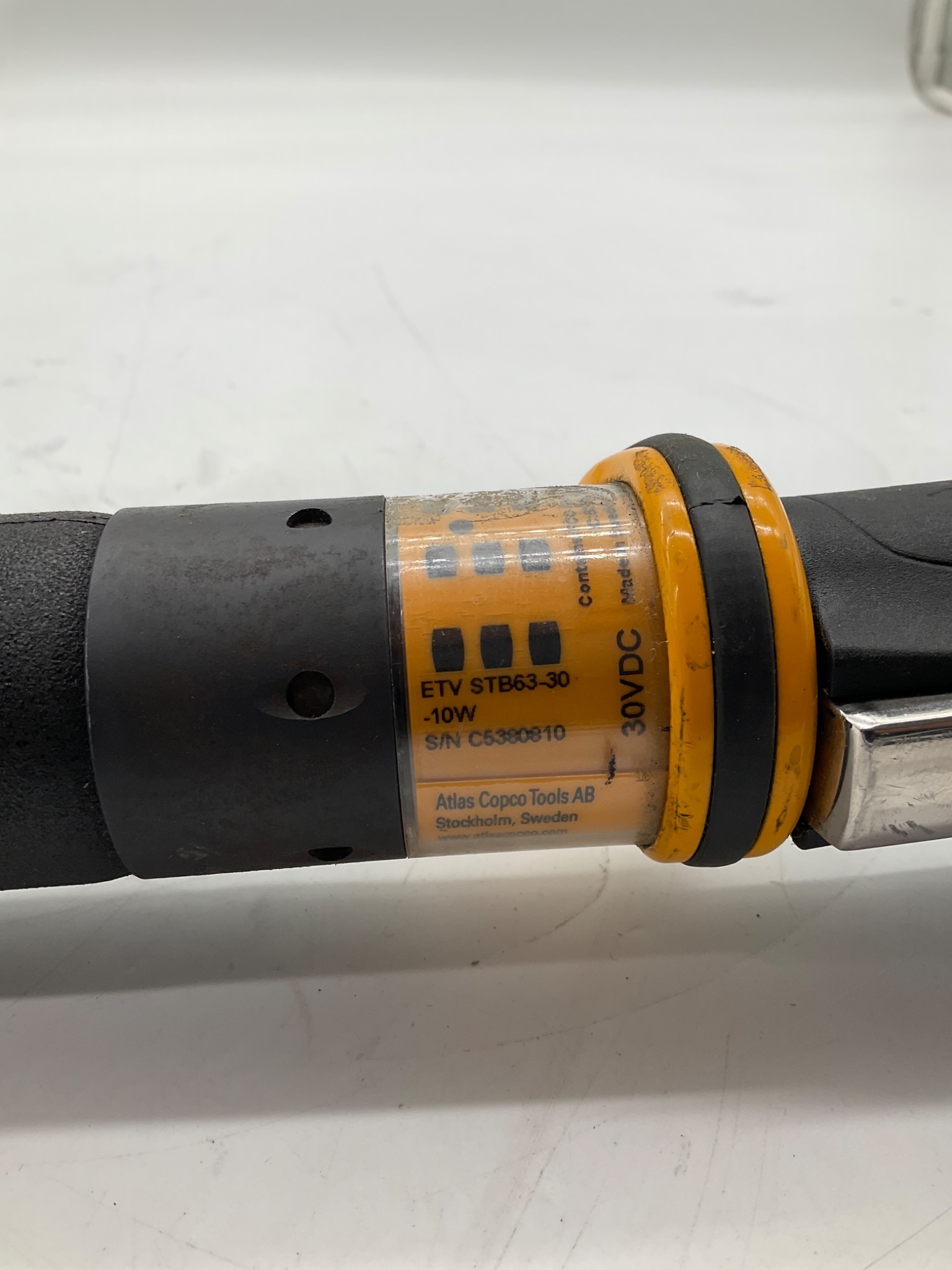 Atlas Copco ETV-STB63-30-10W Tensor Battery Nutrunner USED 1