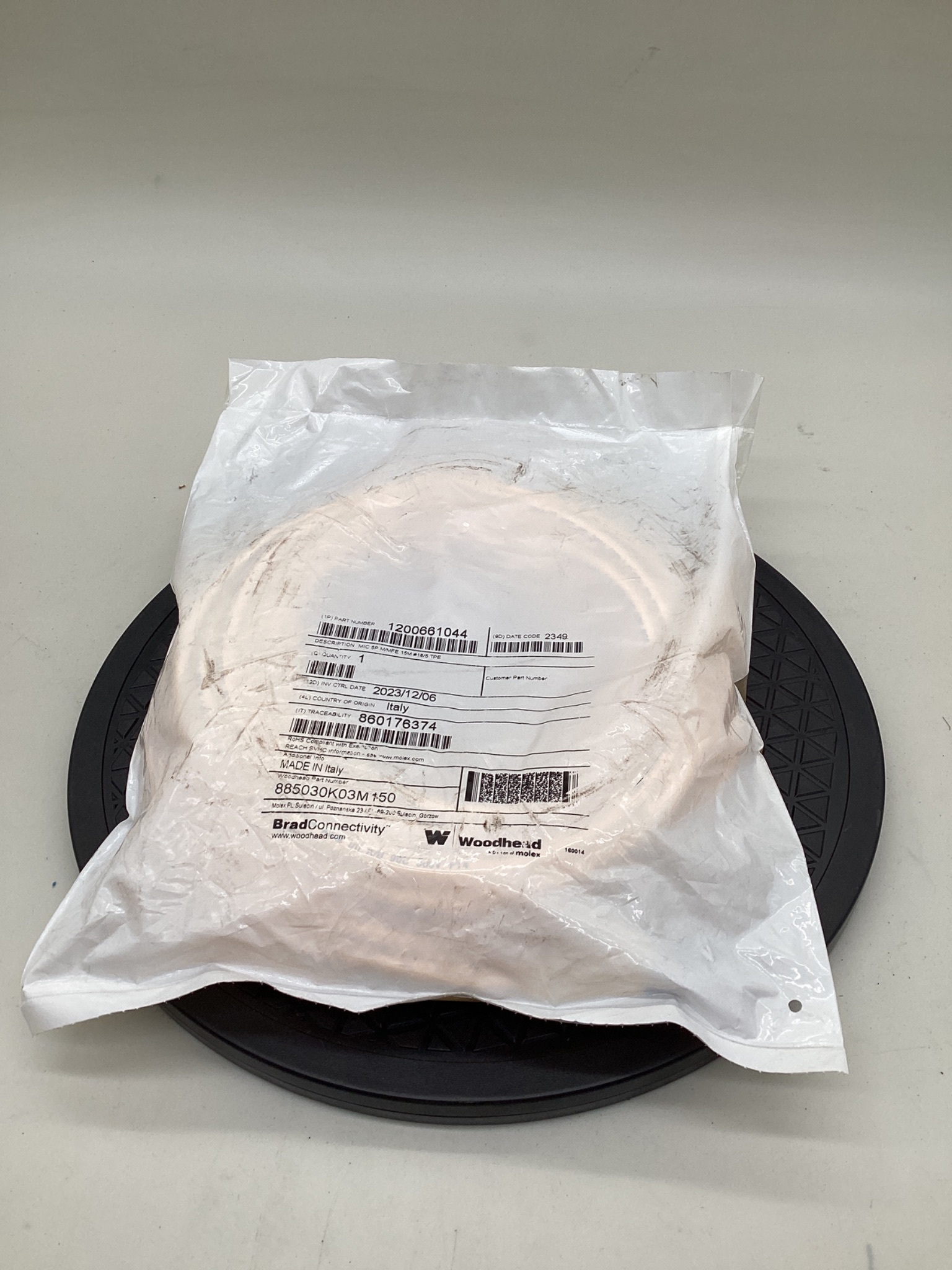 MOLEX 1200661044 Micro-Change Extension Cordset 15M NEW 0