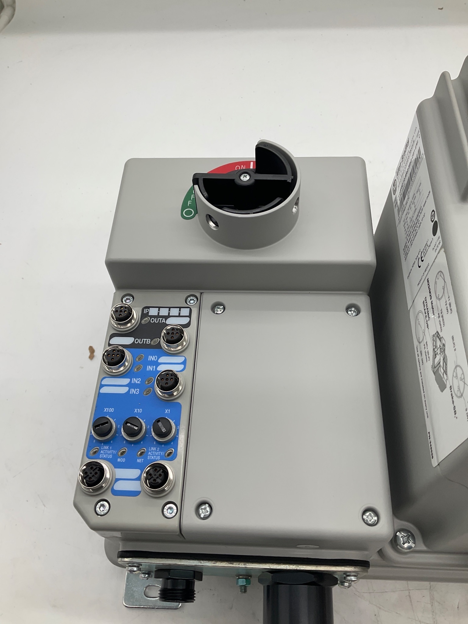 ALLEN-BRADLEY 284E-FVD2P3Z-10-RRG-SBG-DB1-EMI ArmorStart VFD NEW 2