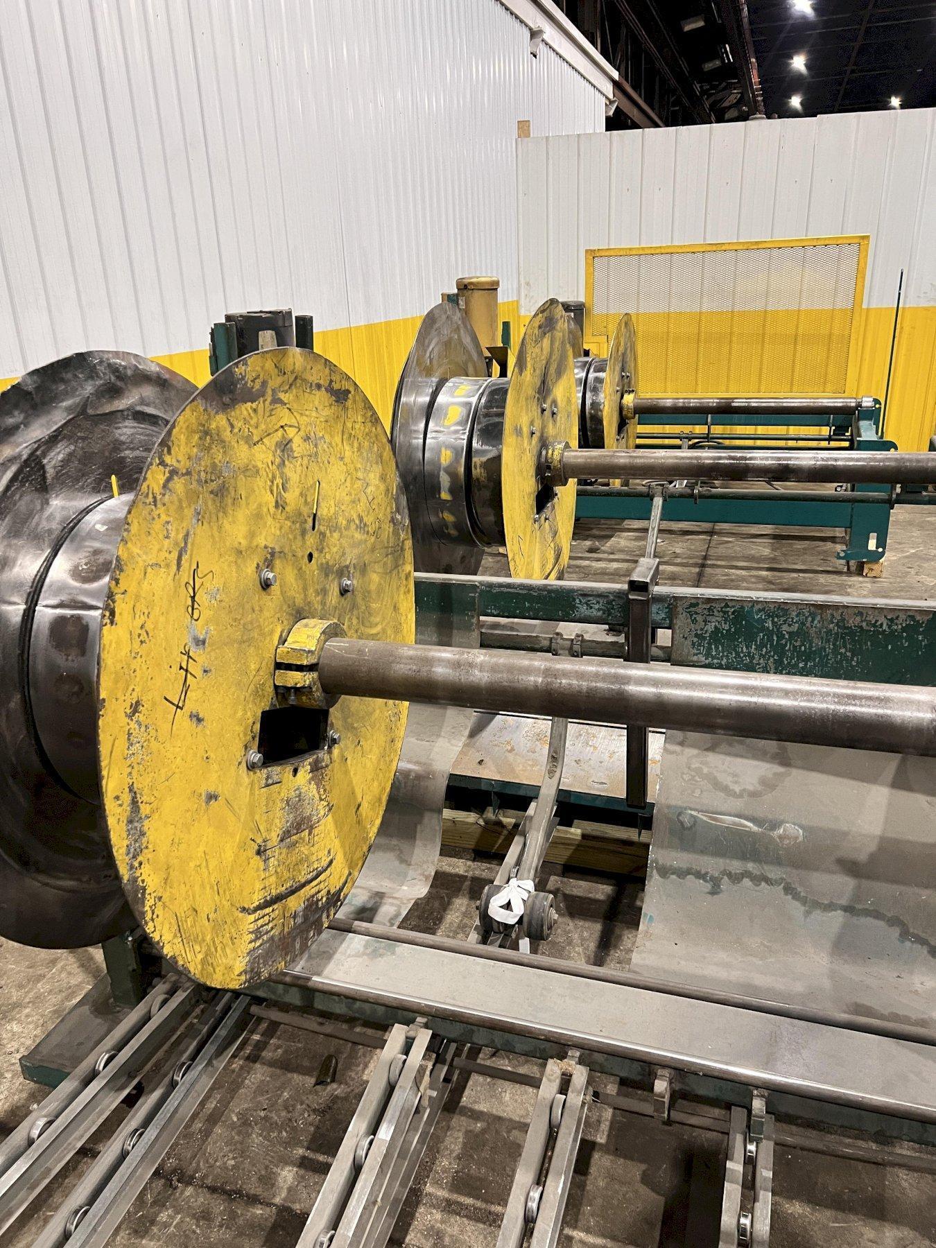 IOWA PRECISION GAF60-6 / FTS-DCT6016SL Coil Slitting & Cut-To-Length Line - USED 7