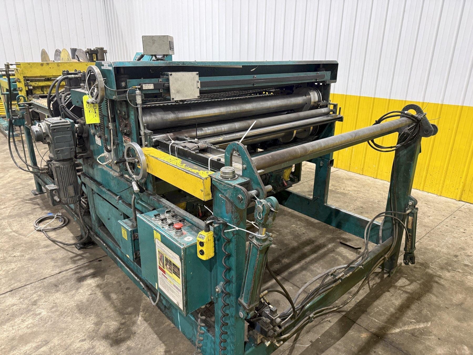 IOWA PRECISION GAF60-6 / FTS-DCT6016SL Coil Slitting & Cut-To-Length Line - USED 4