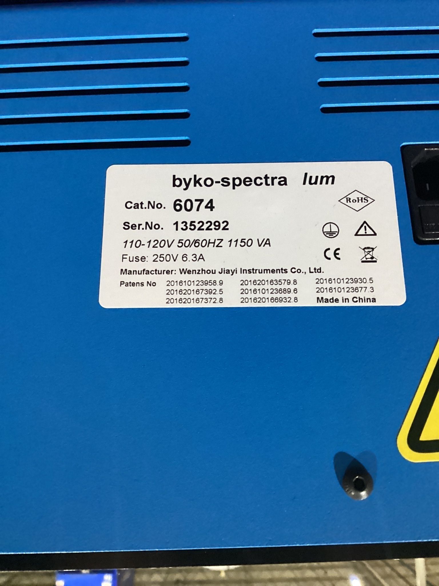 BYK byko-spectra lum 6074 Color Matching Luminaire USED 6