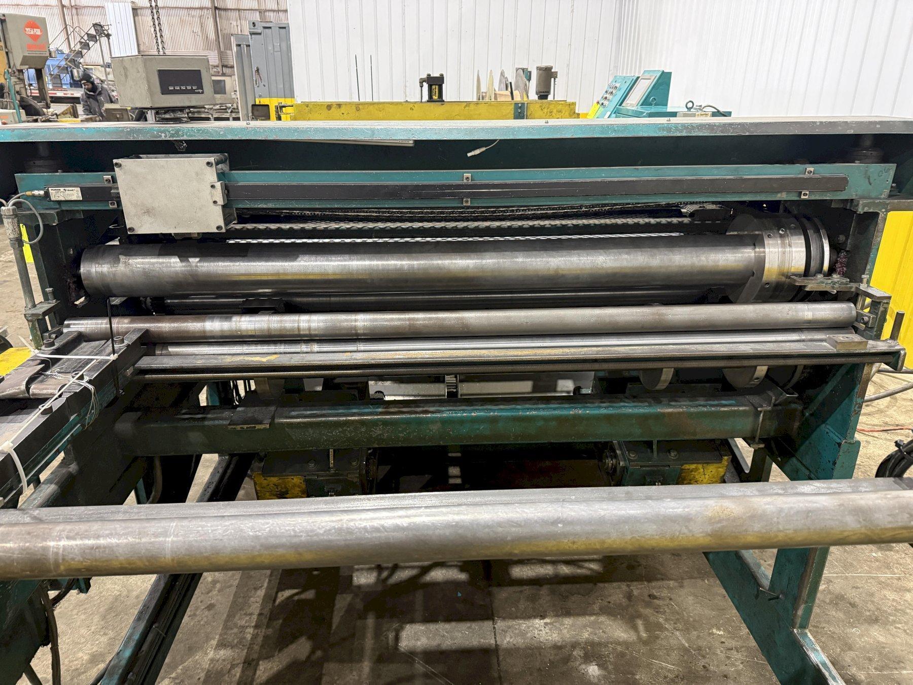 IOWA PRECISION GAF60-6 / FTS-DCT6016SL Coil Slitting & Cut-To-Length Line - USED 12
