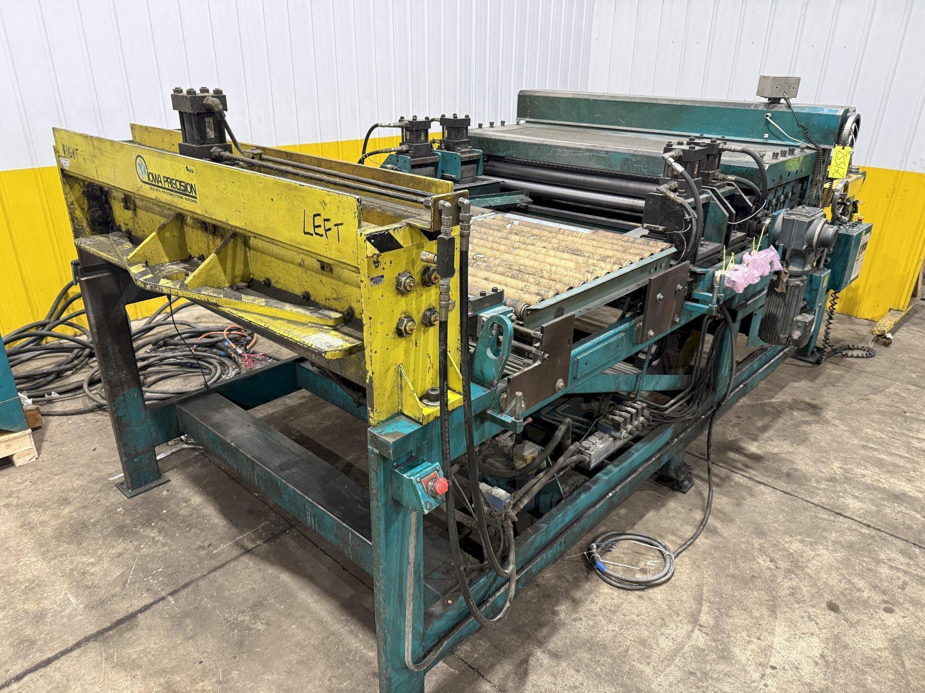 IOWA PRECISION GAF60-6 / FTS-DCT6016SL Coil Slitting & Cut-To-Length Line - USED 29