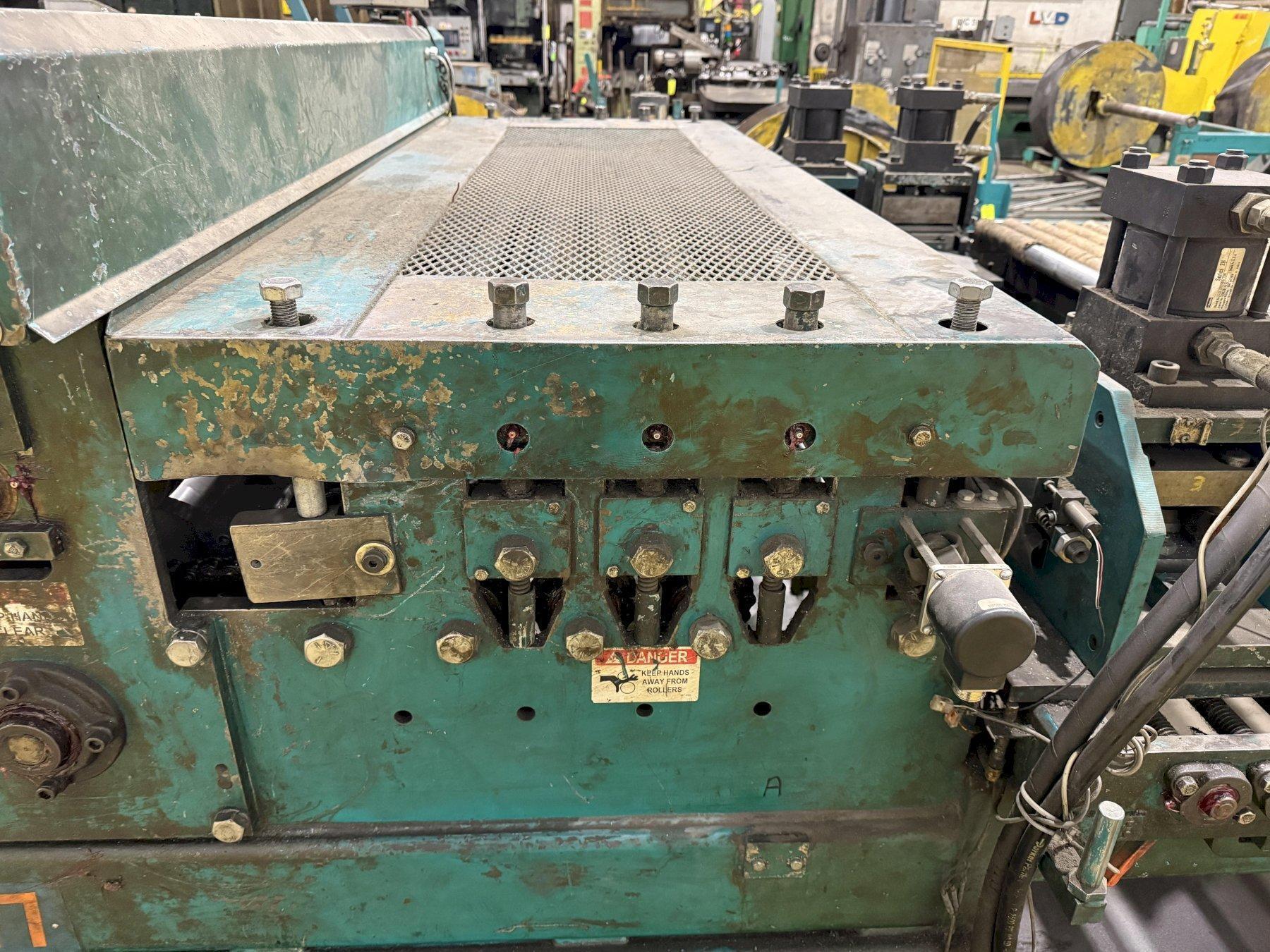 IOWA PRECISION GAF60-6 / FTS-DCT6016SL Coil Slitting & Cut-To-Length Line - USED 35