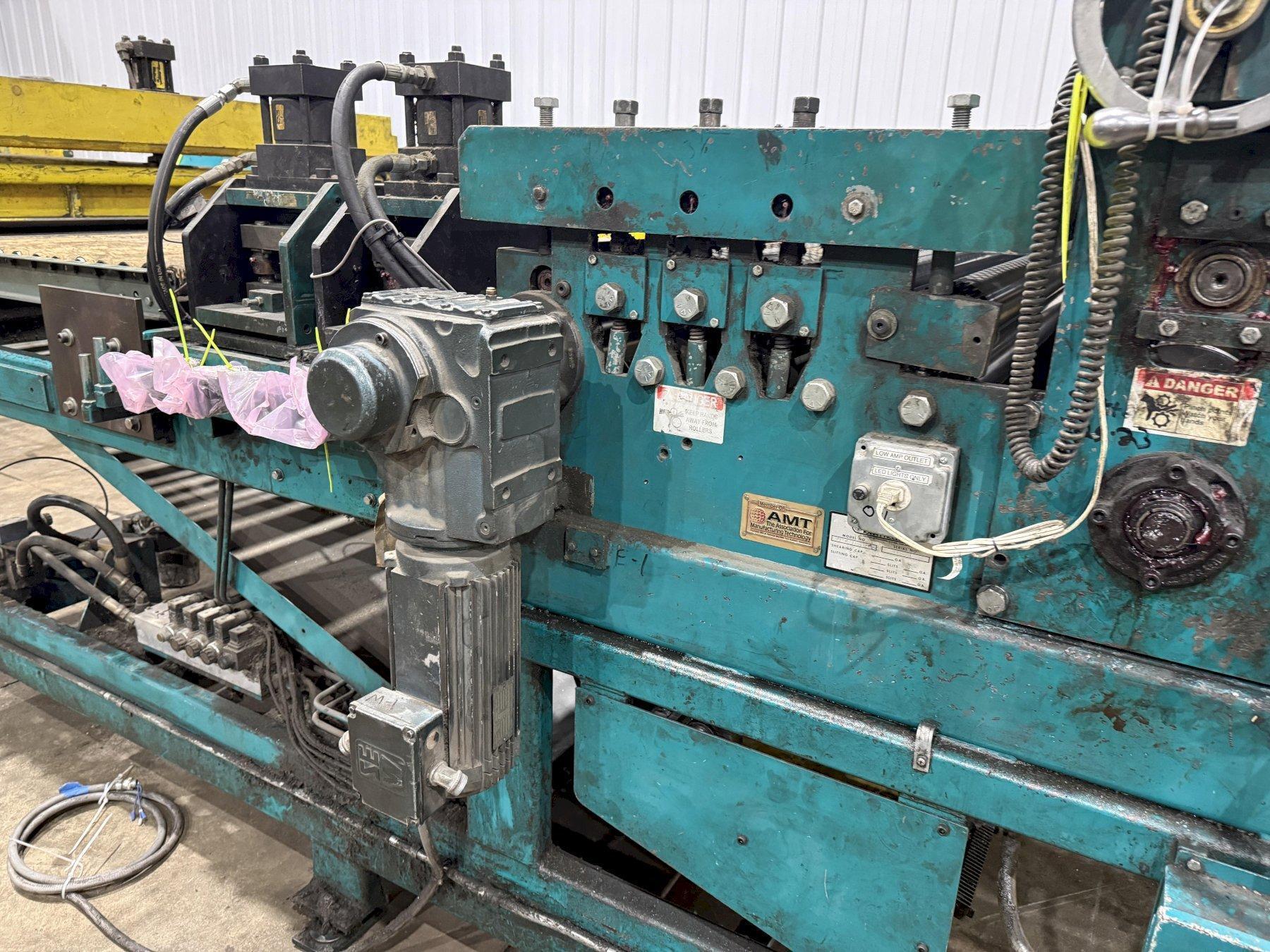 IOWA PRECISION GAF60-6 / FTS-DCT6016SL Coil Slitting & Cut-To-Length Line - USED 36