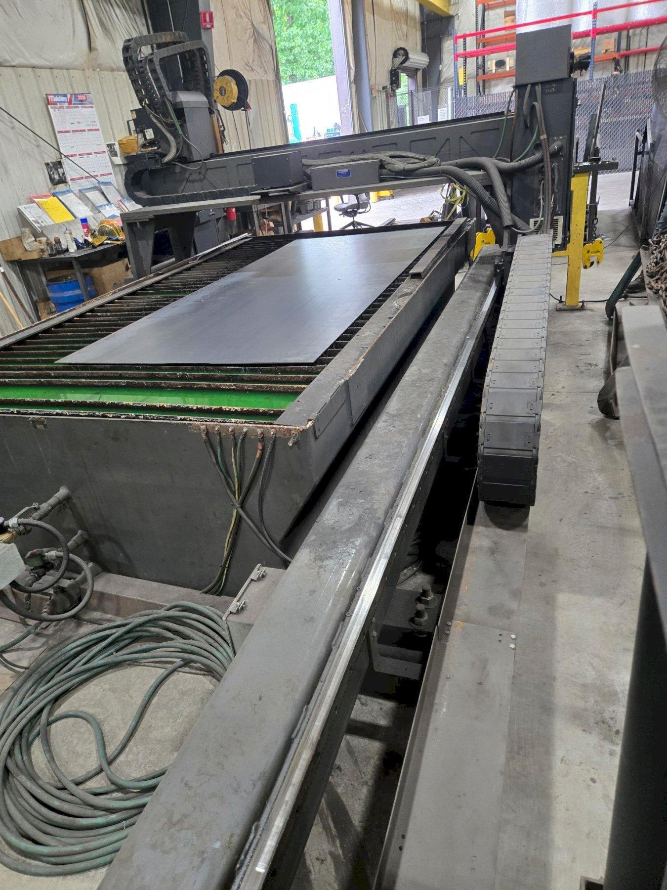 2008 MULTICAM SERIES 6000 MODEL #340-0470 CNC 6' X 13' PLASMA TABLE 5