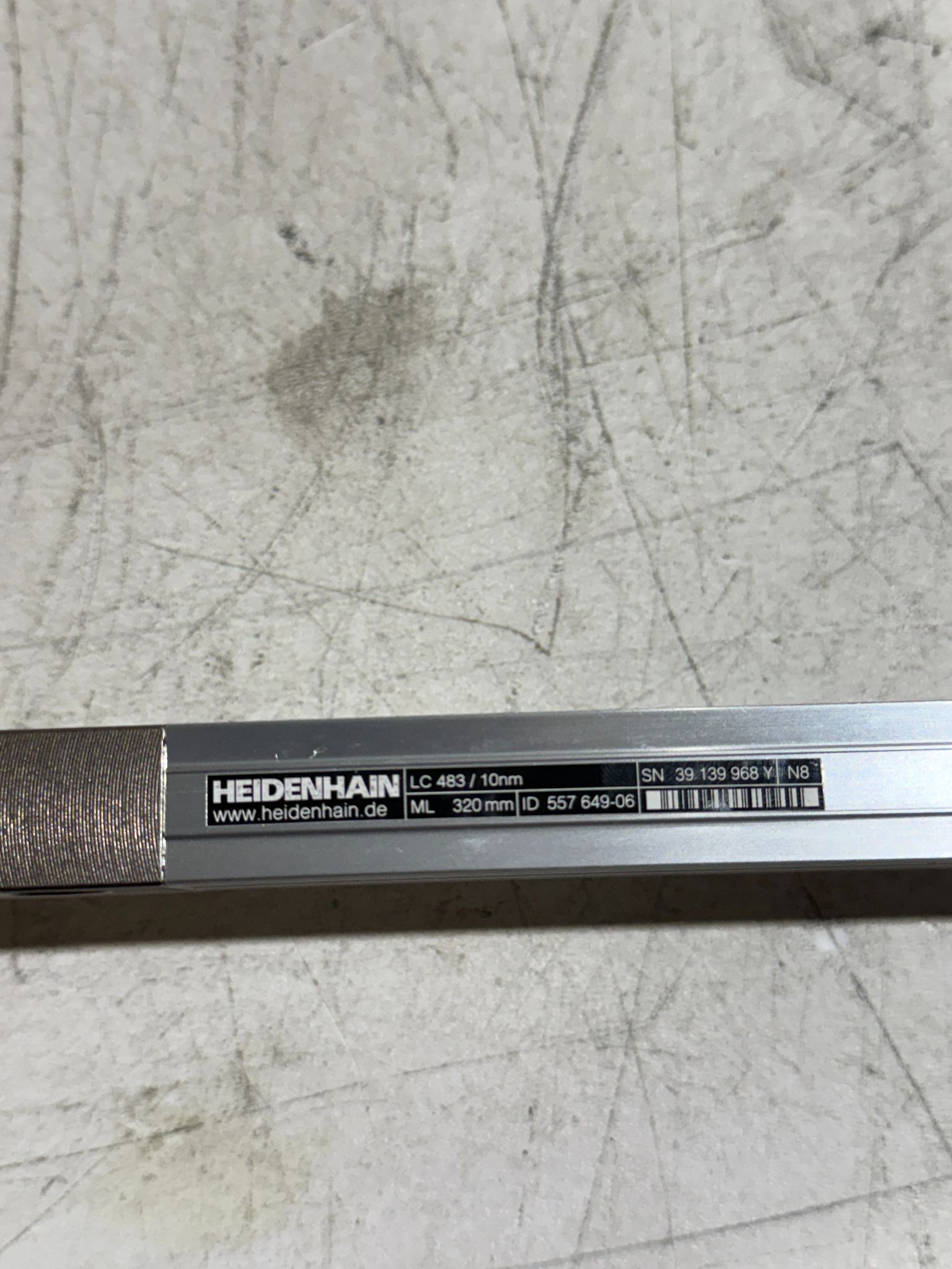 HEIDENHAIN LC483/10NM ID: 557 649-06 LINEAR ENCODER NEW 0
