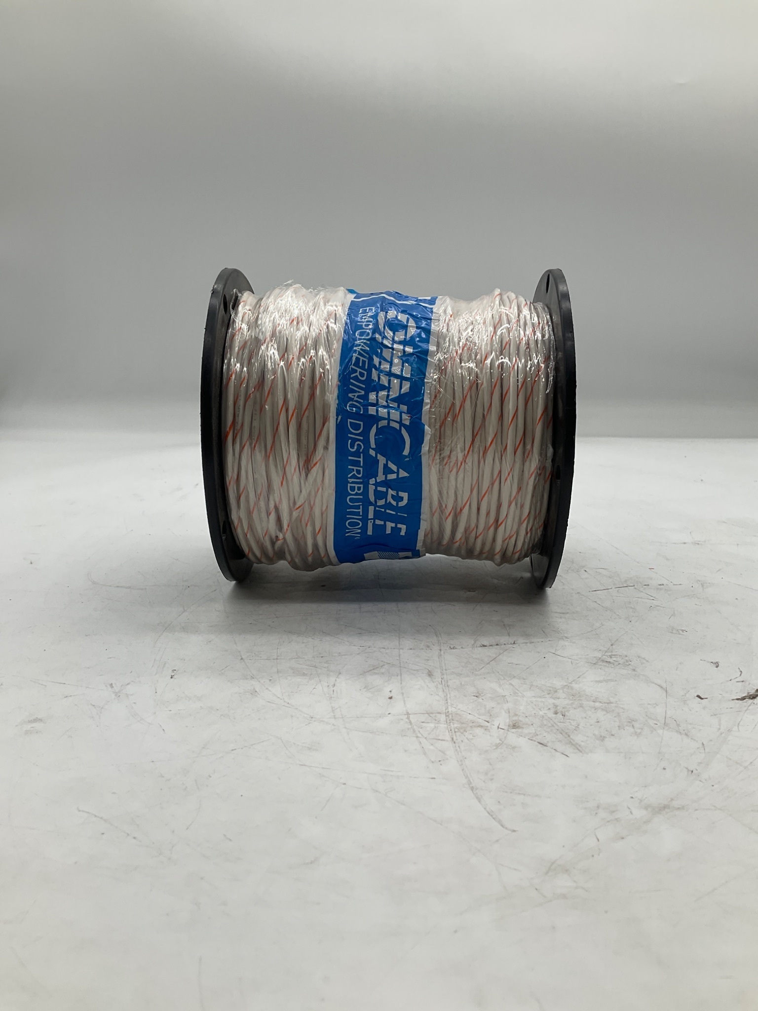 Omni Cable L714ST-02 14 AWG White Orange Stripe Tinned Copper Wire (500 FT) NEW 1