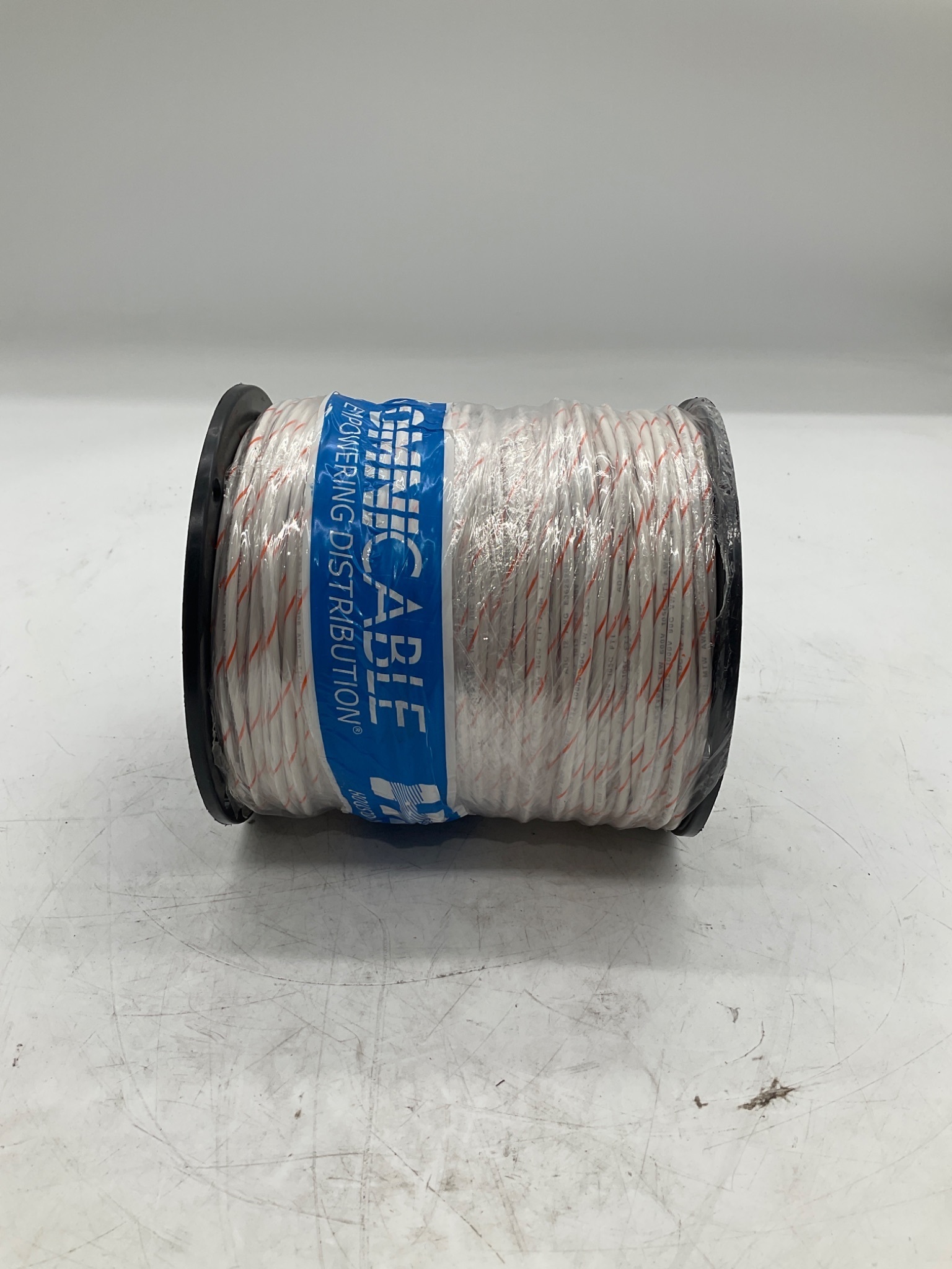 Omni Cable L712ST-02 12 AWG White Orange Stripe Tinned Copper Wire NEW 2