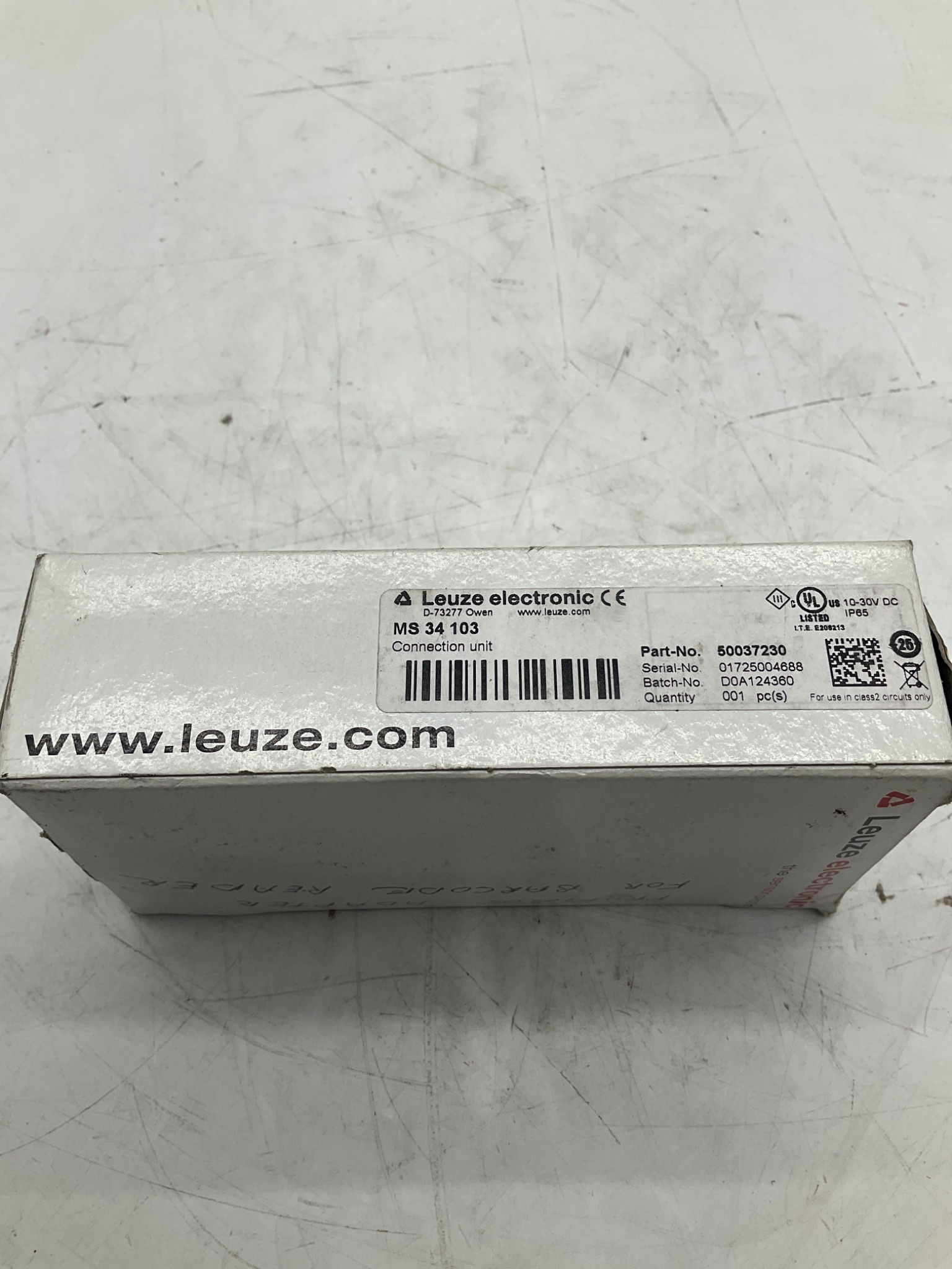 Leuze Electronic 50037230 MS 34 103 Sensor Bus Interface Module 10-30VDC NEW 1