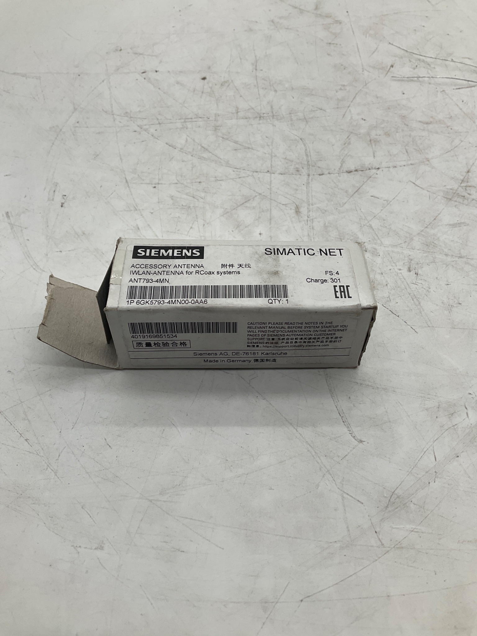 Siemens 6GK5793-4MN00-0AA6 ANT793-4MN IWLAN RCoax Antenna NEW 0