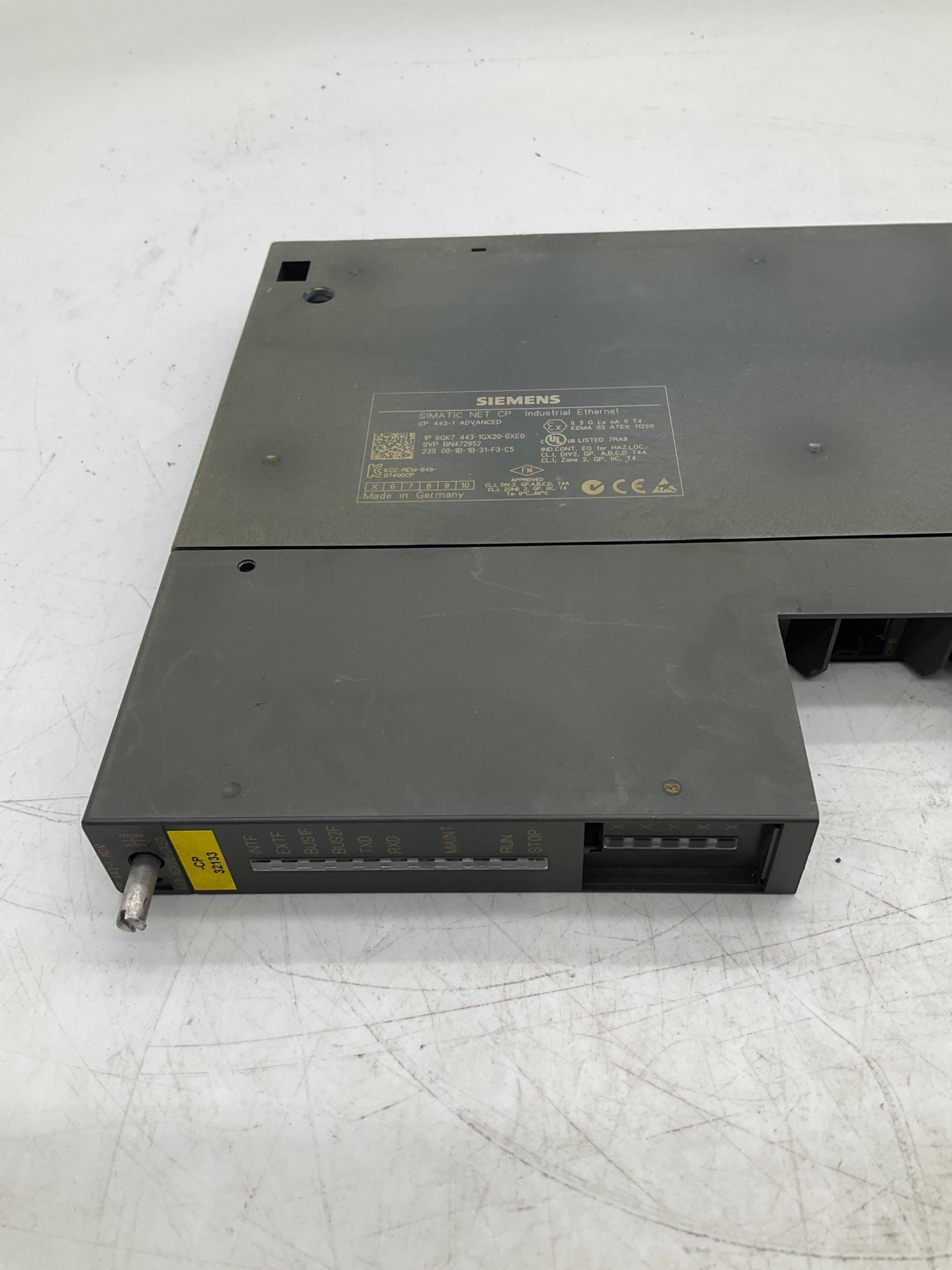 Siemens 6GK7 443-1GX20-0XE0 SIMATIC NET CP 443-1 Advanced Industrial Ethernet Module USED 4