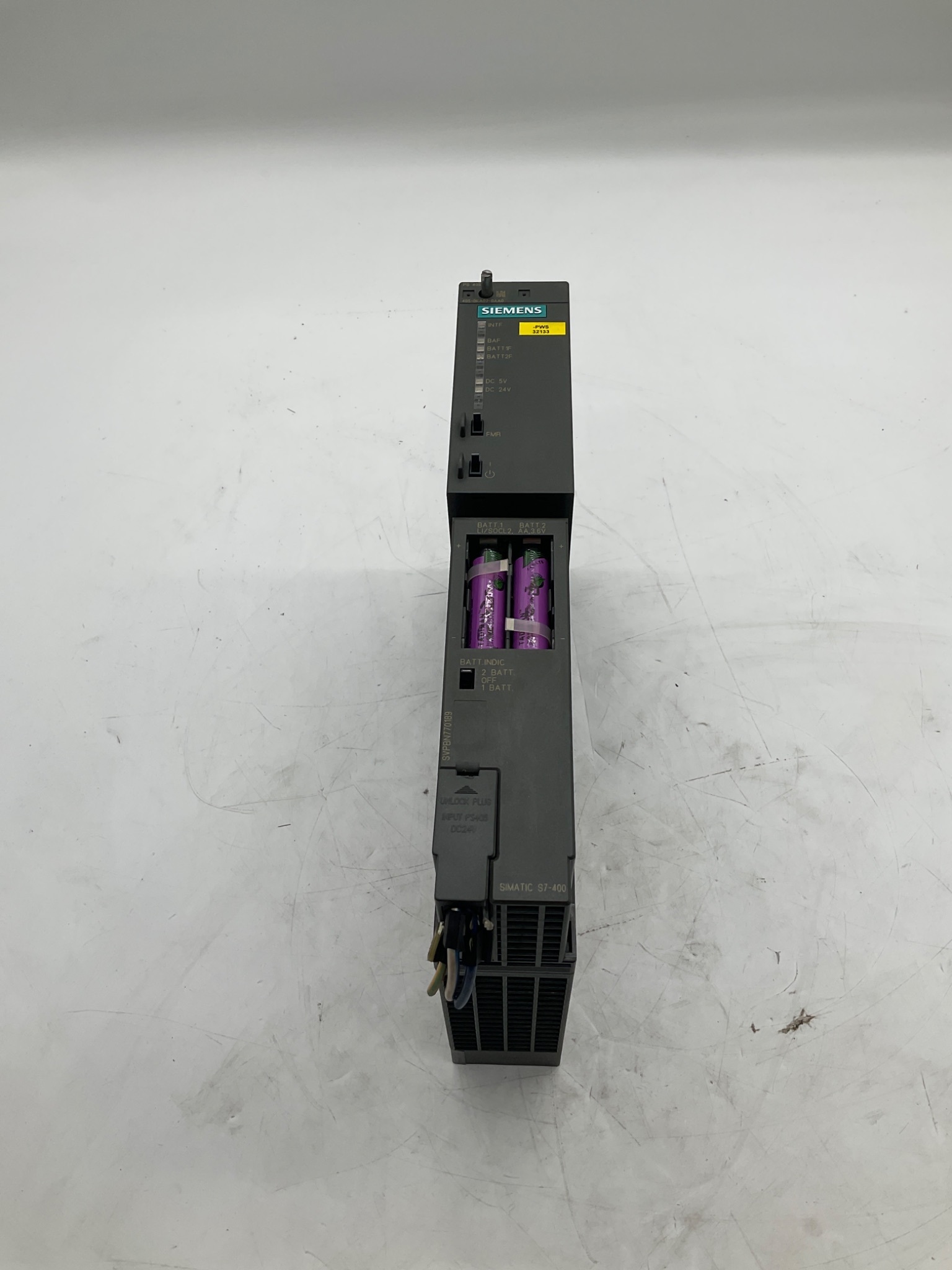 Siemens 6ES7 405-0KA02-0AA0 SIMATIC S7-400 PS405 10A Power Supply Module USED 0